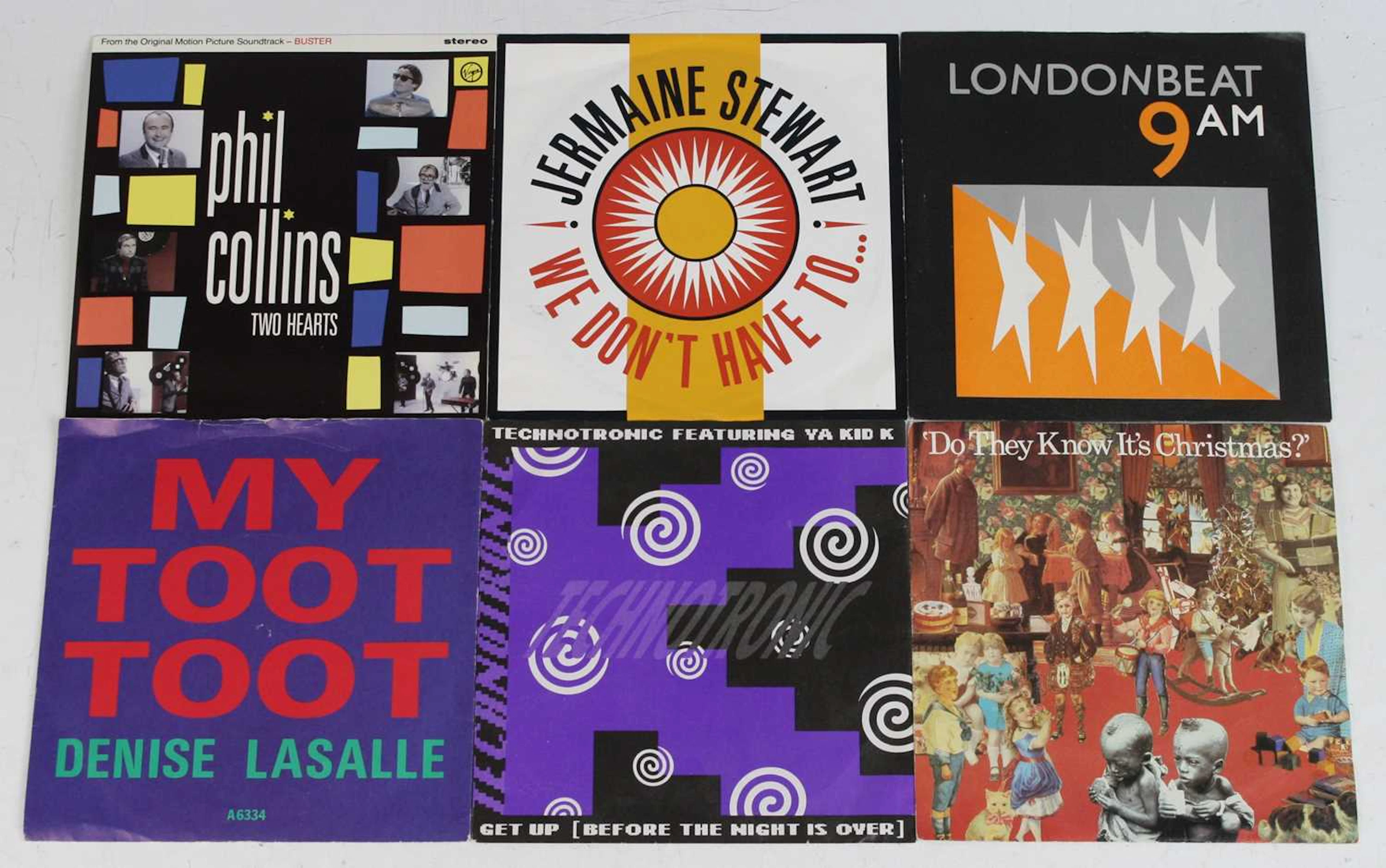 Lot 1214 - A collection of assorted 7 singles 1980's