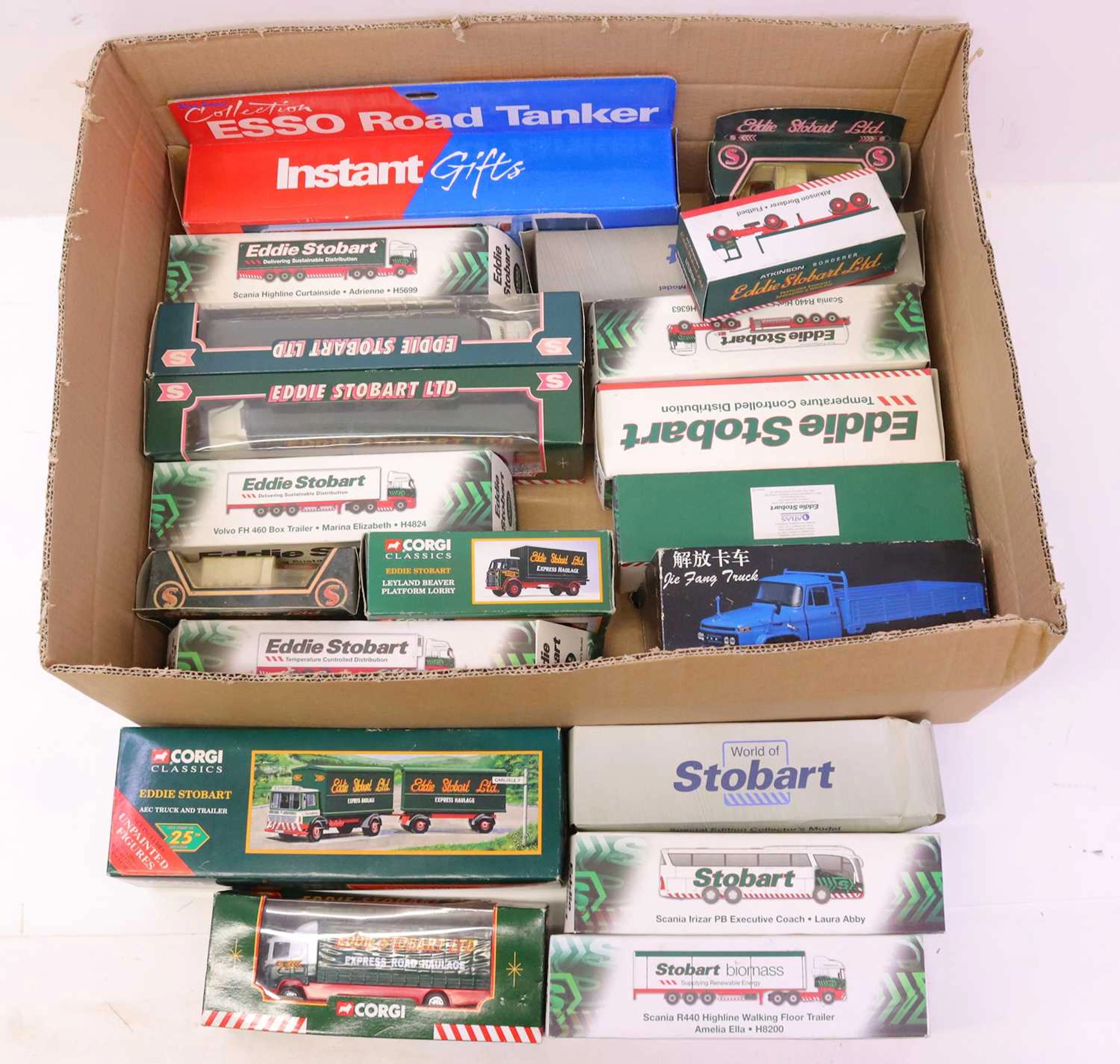 Lot 215 - One tray containing various Eddie Stobart