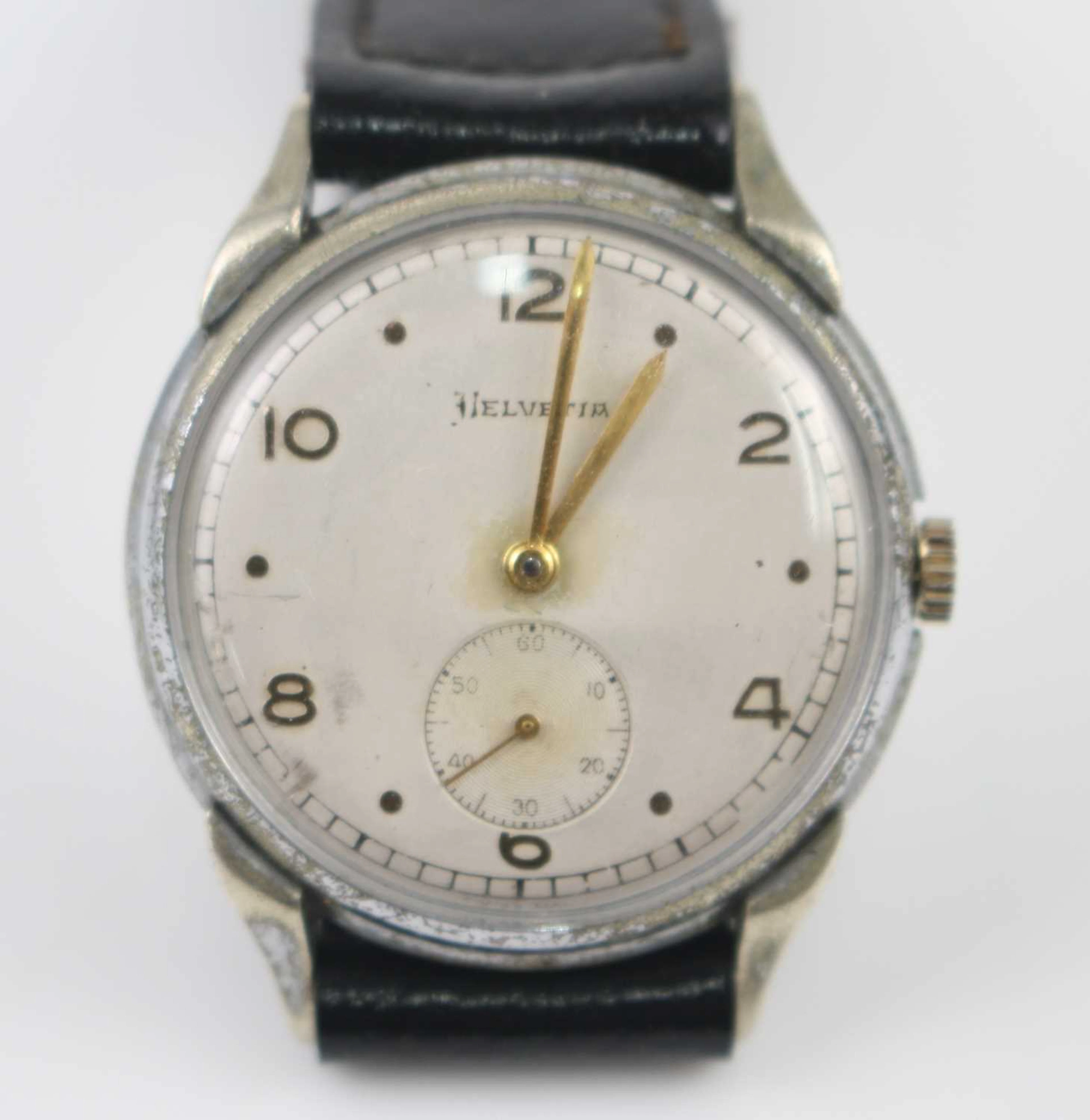 Lot 1006 - A Helvetia German Service wristwatch, circa