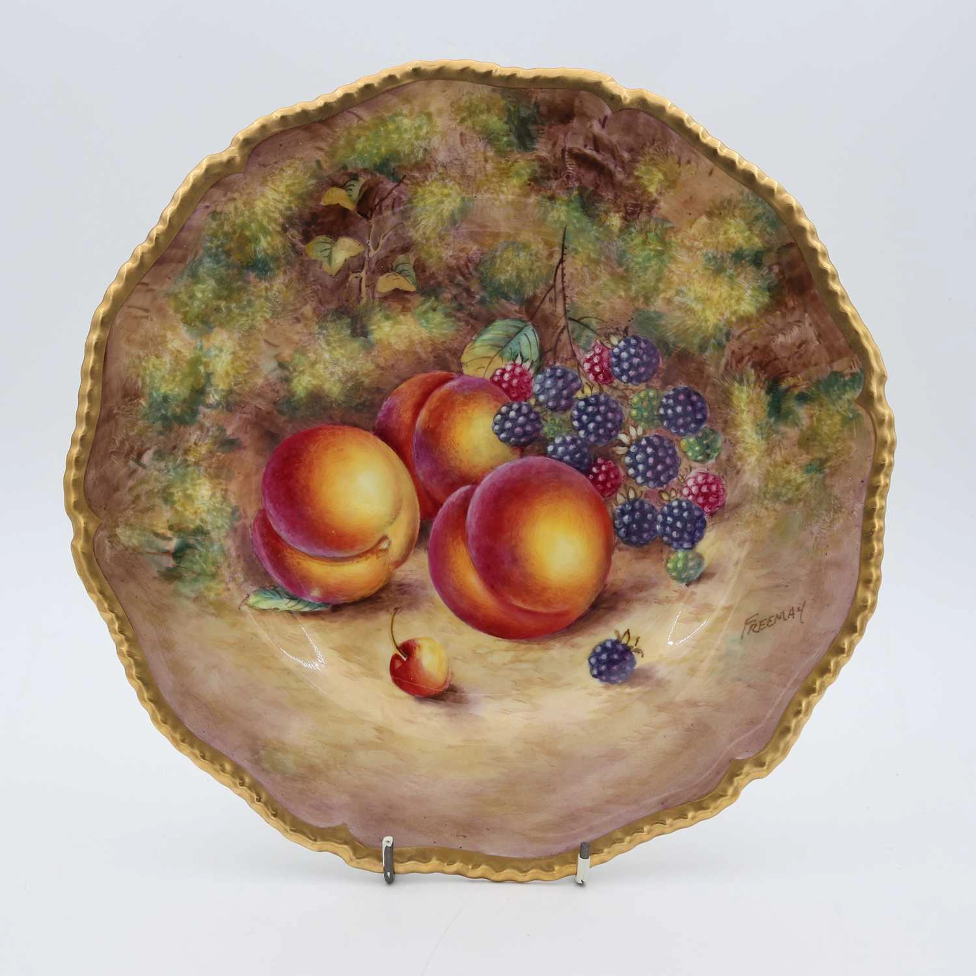 Lot 35 - Harry Ayrton for Royal Worcester - a