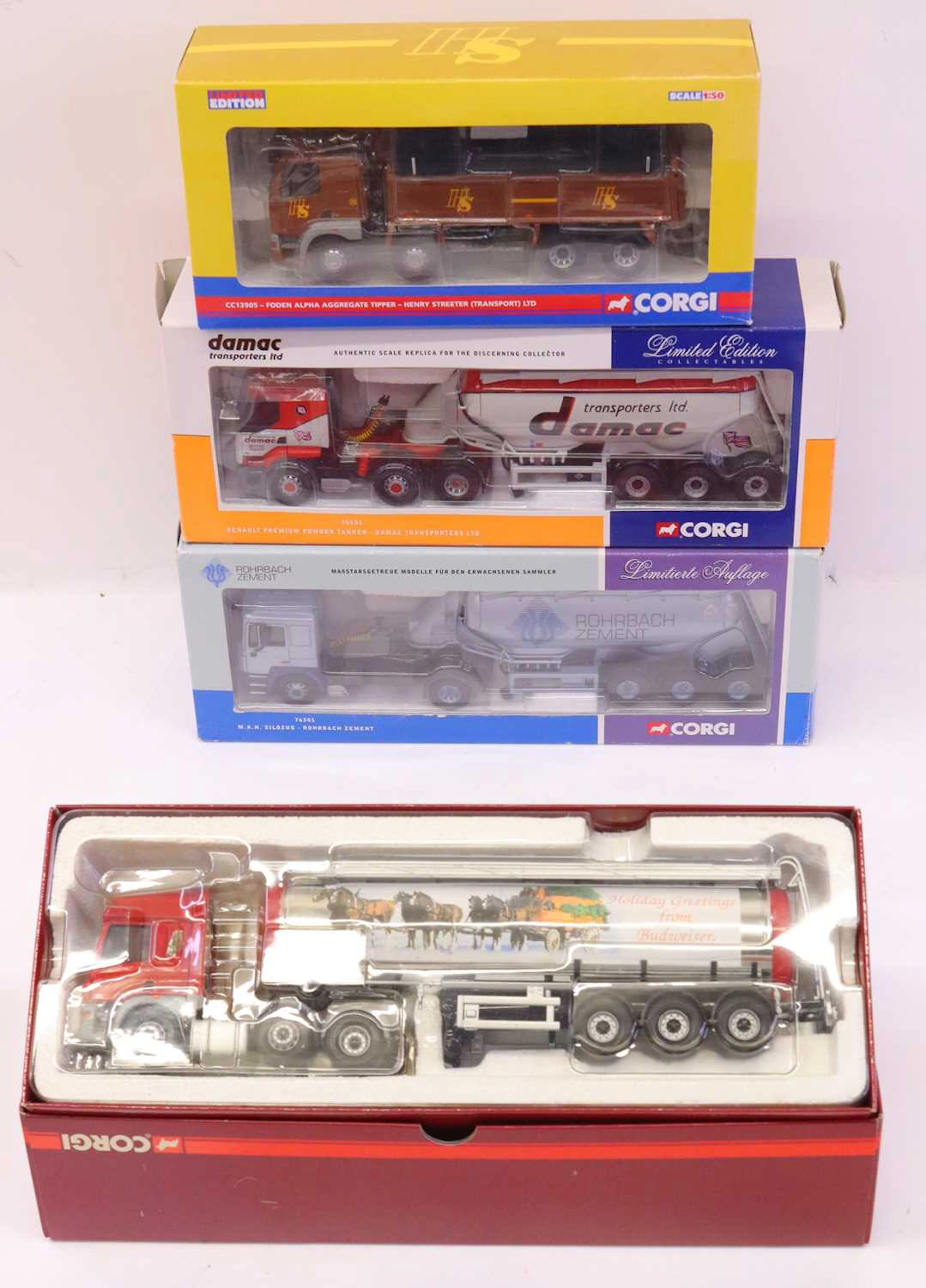 Lot 479 - Four various boxed Corgi Hauliers of Renown