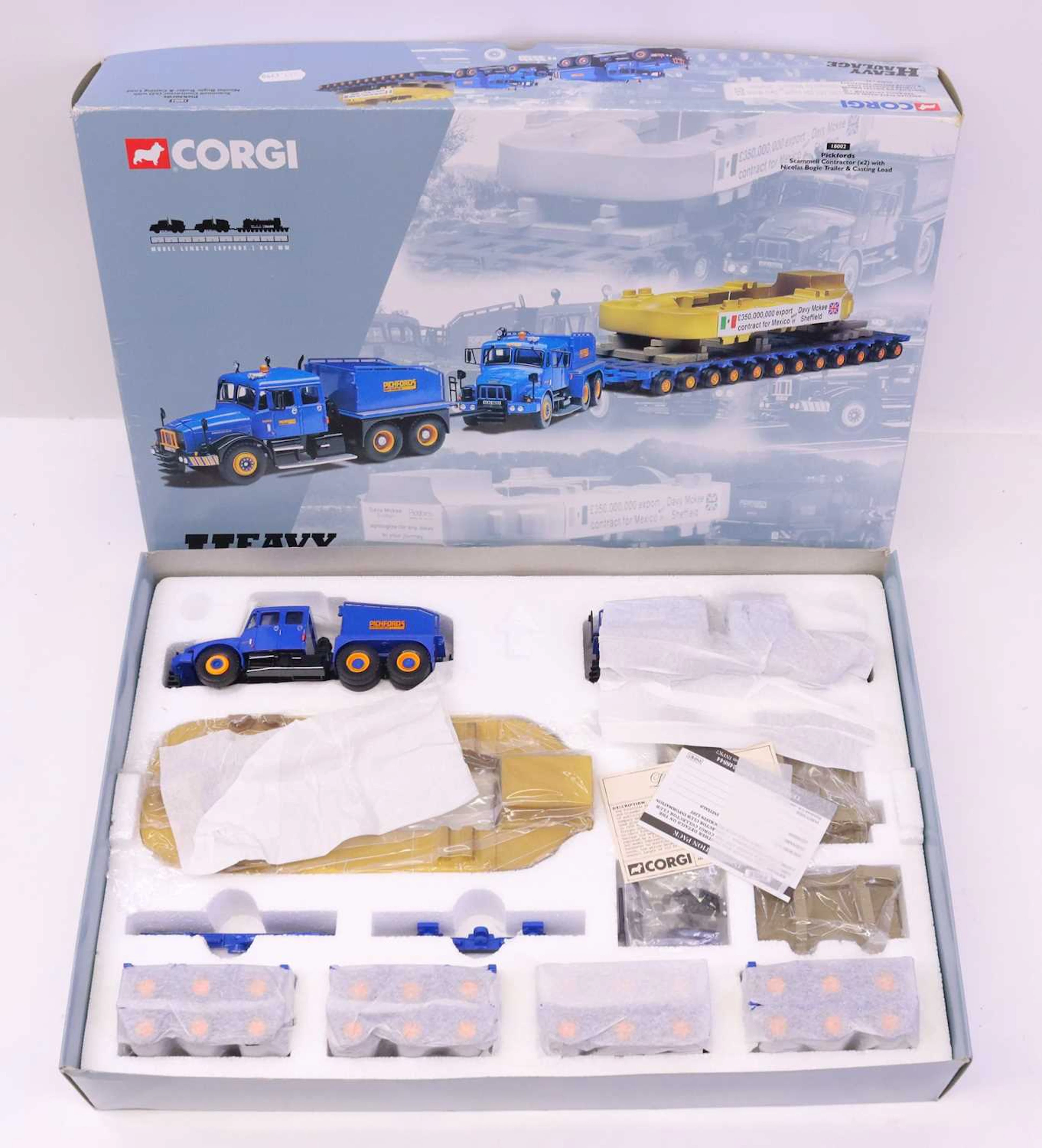 Lot 373 - Corgi Heavy Haulage 1/50th scale No.18002