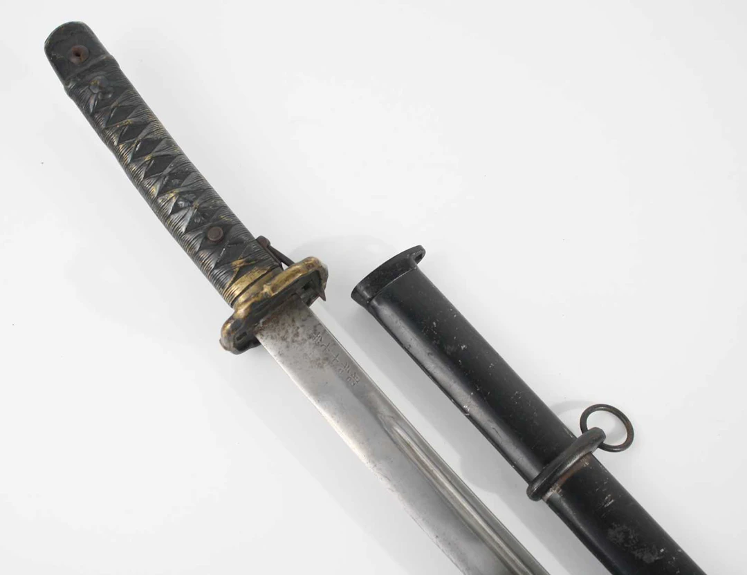 Lot 1060 - A Japanese type 95 NCO shin gunto katana