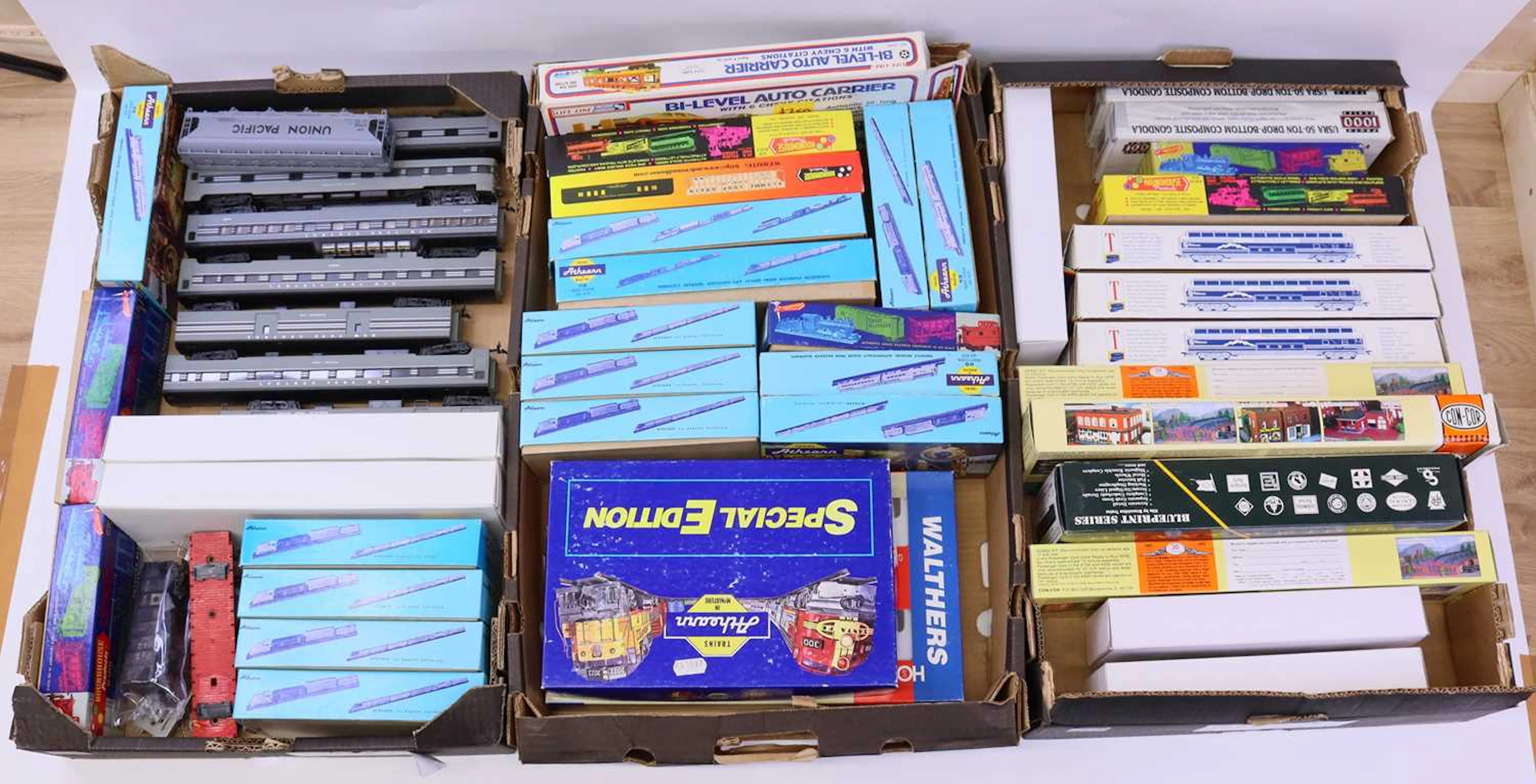 Lot 956 - Three trays containing a quantity of boxed