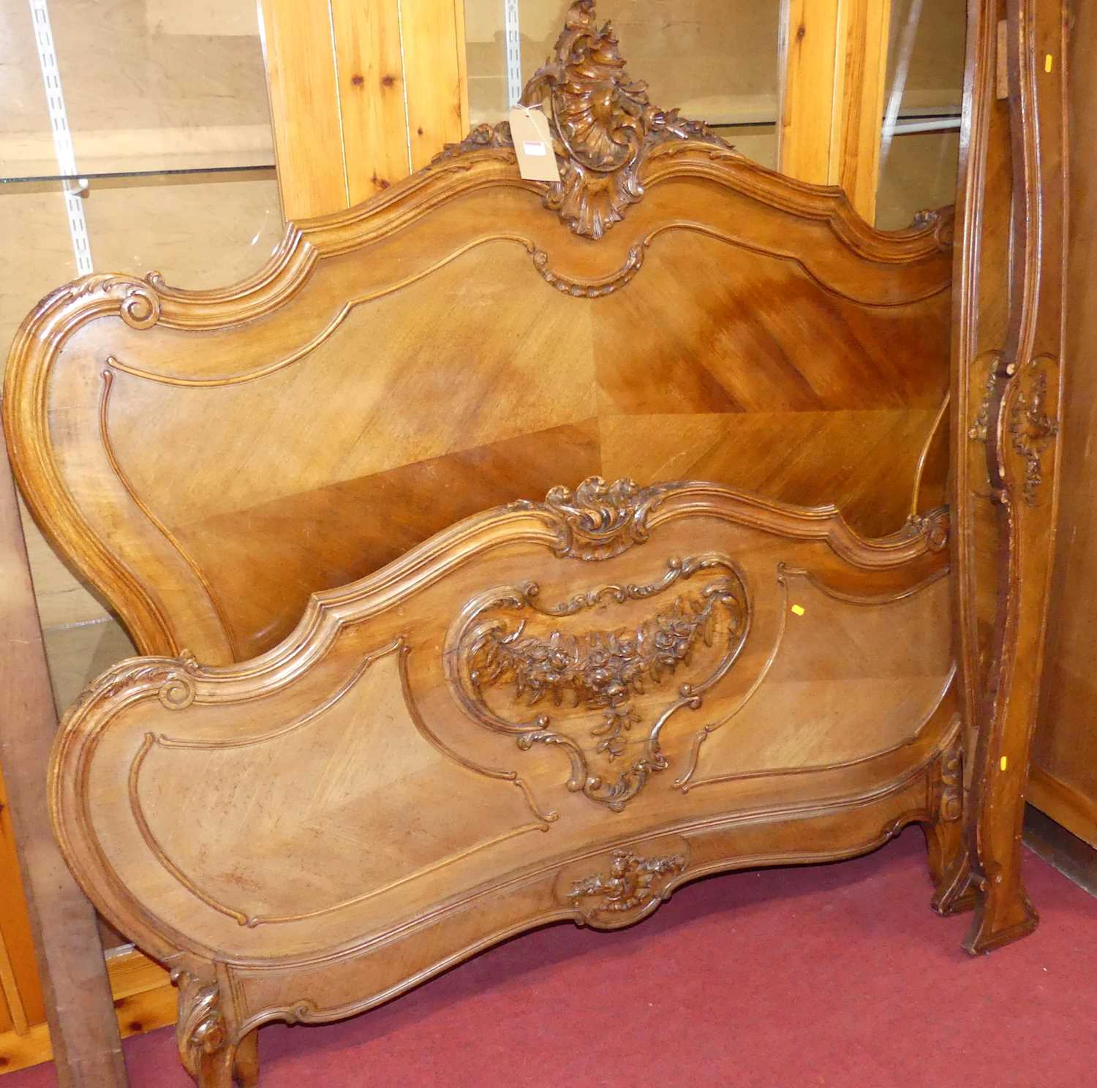 Lot 1157 - A circa 1900 provincial French carved