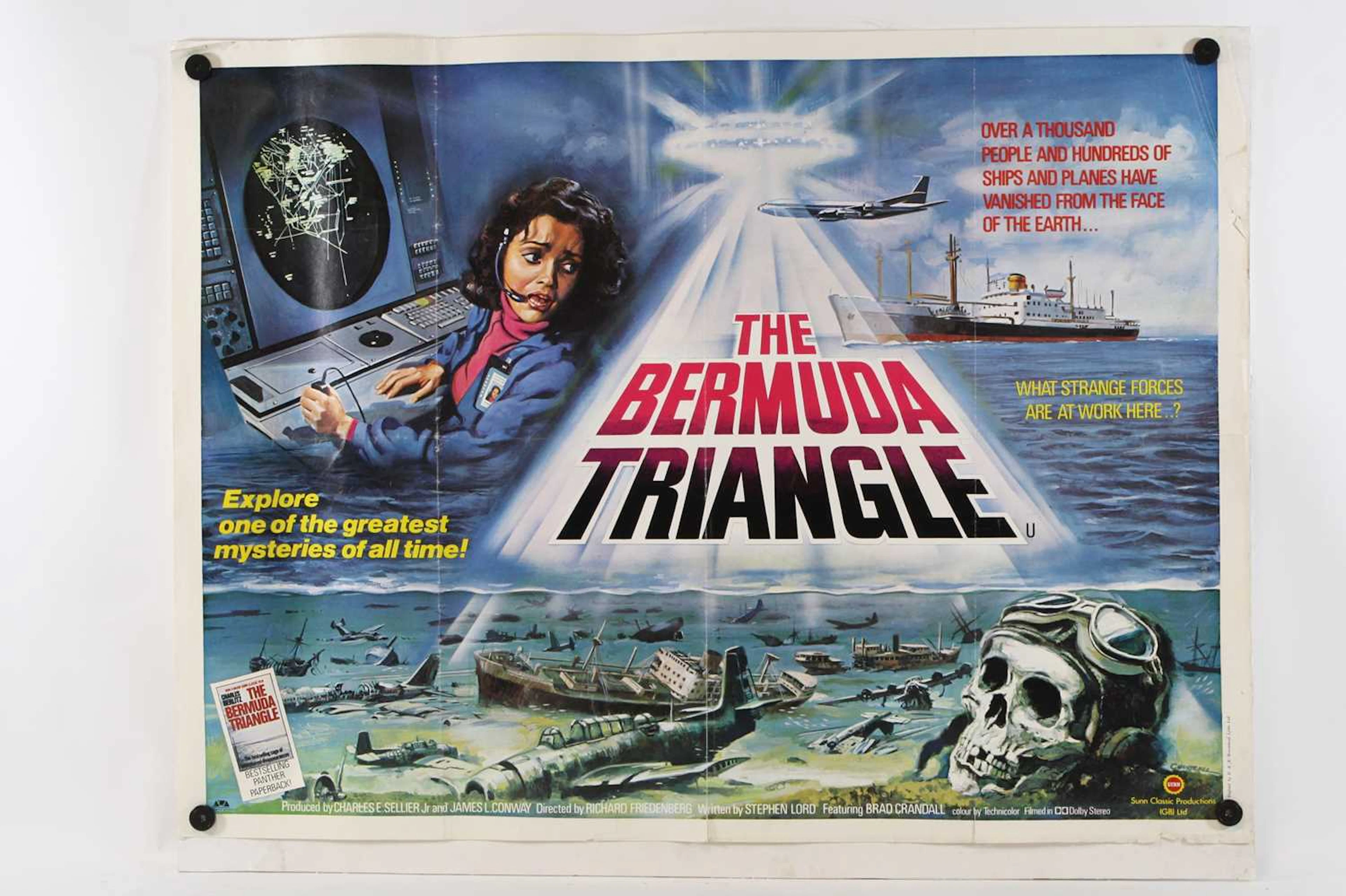 Lot 1085 - The Bermuda Triangle, 1979, UK quad poster
