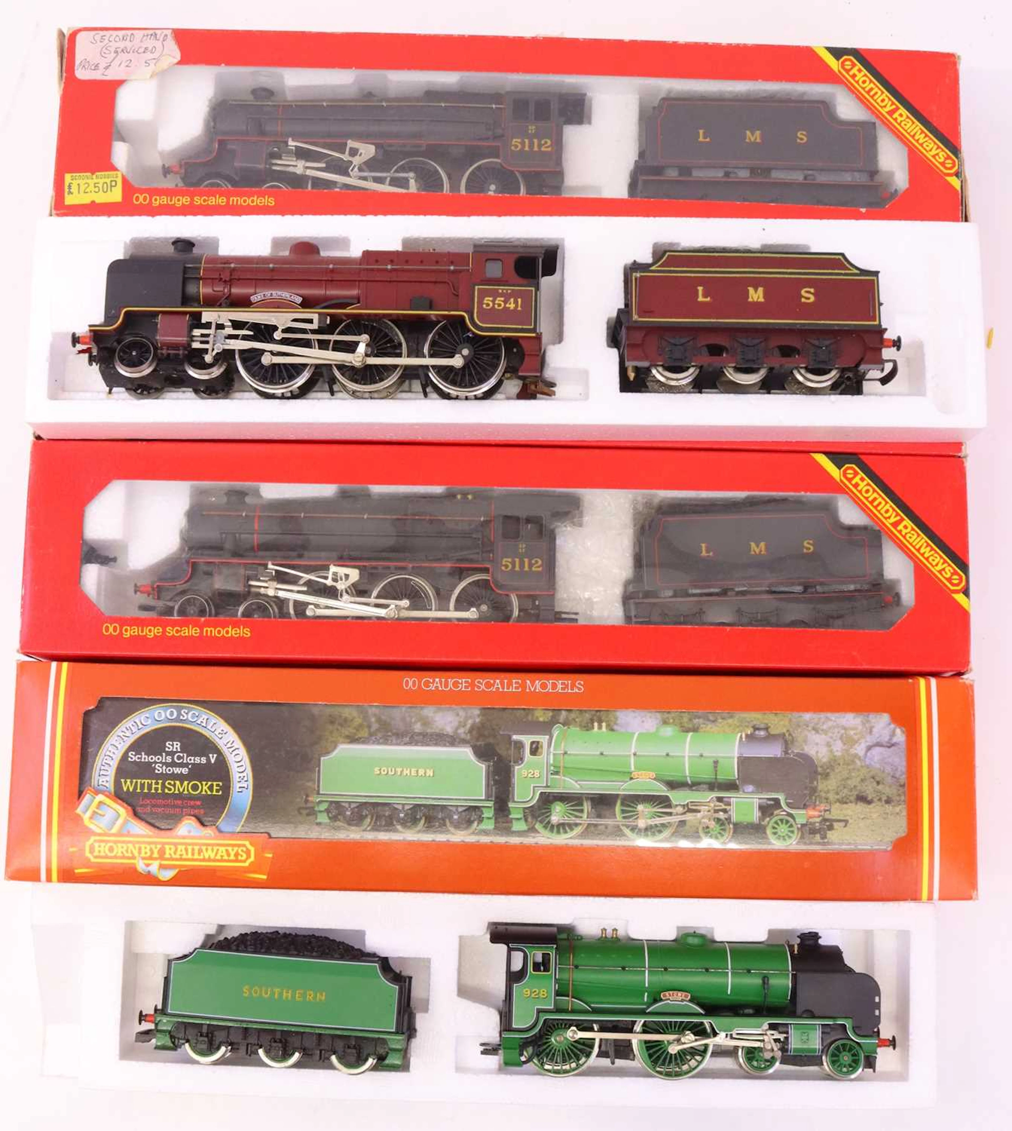 Lot 545 - Four Hornby 00 gauge 1980s locos to include