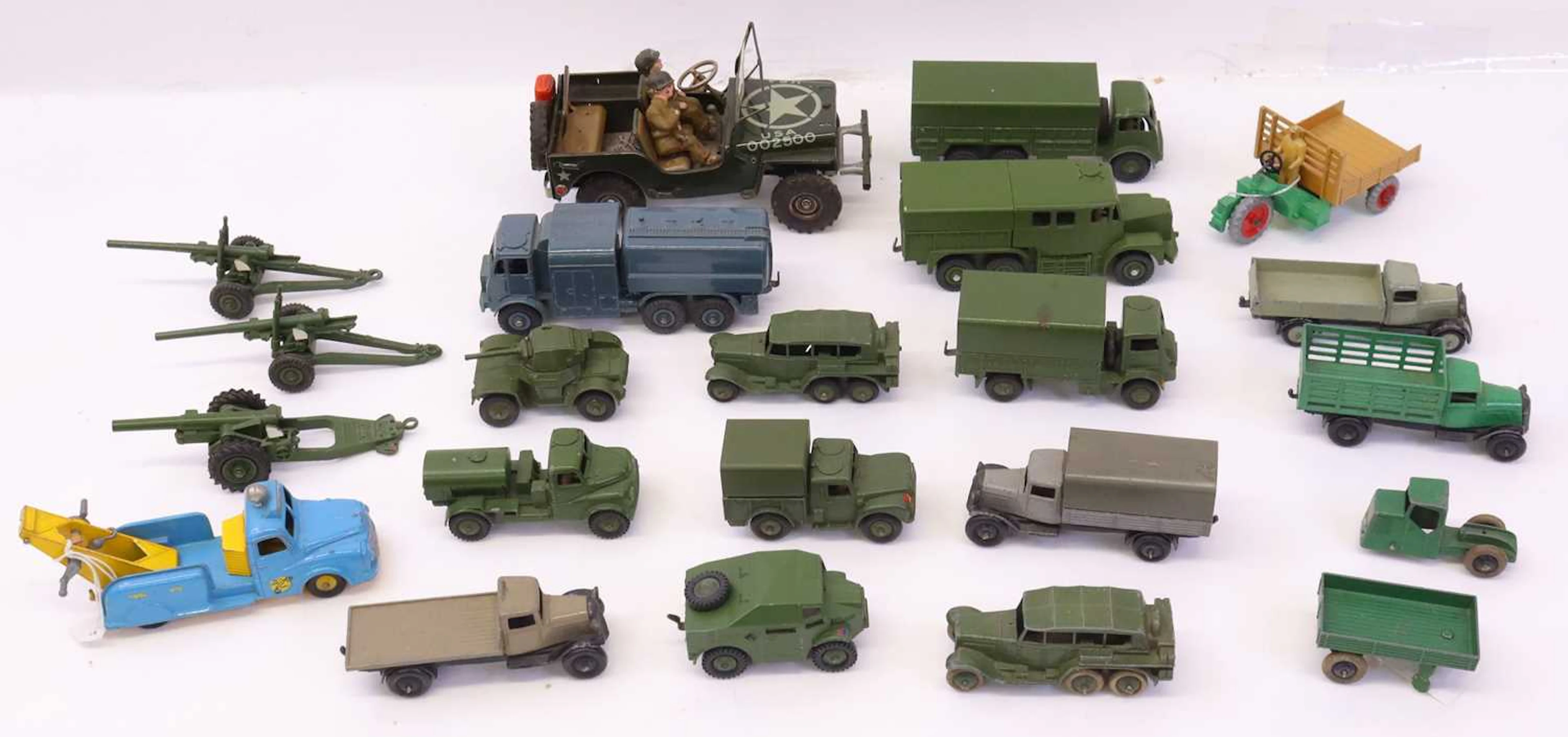 Lot 602 - Dinky Toys a small group of mostly military