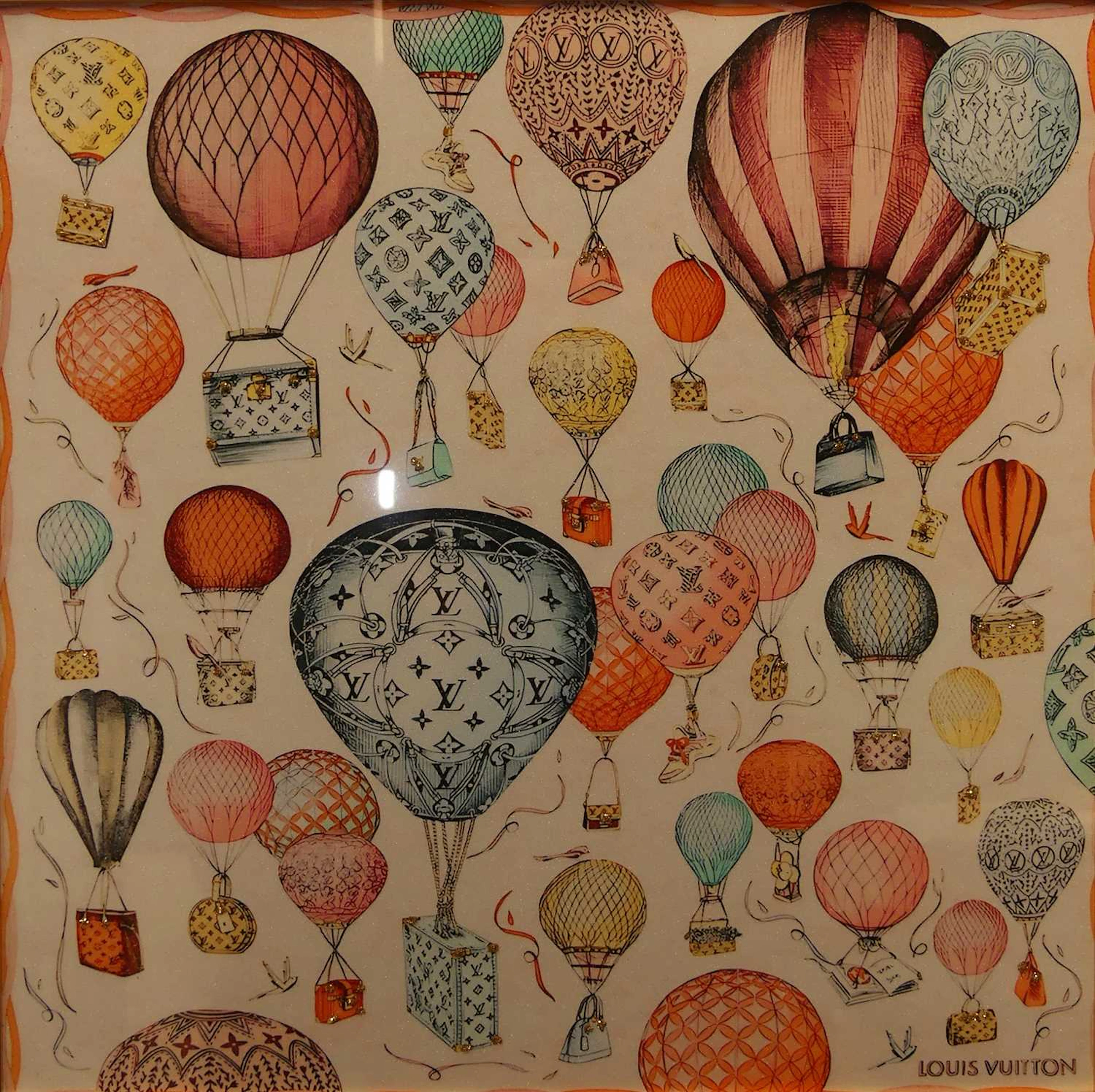 Lot 573 - After Louis Vuitton - reproduction print, in