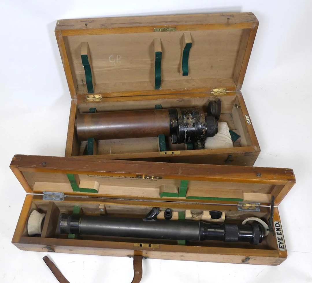Lot 1238 - An W. Ottway Prismatic Monocular Gun