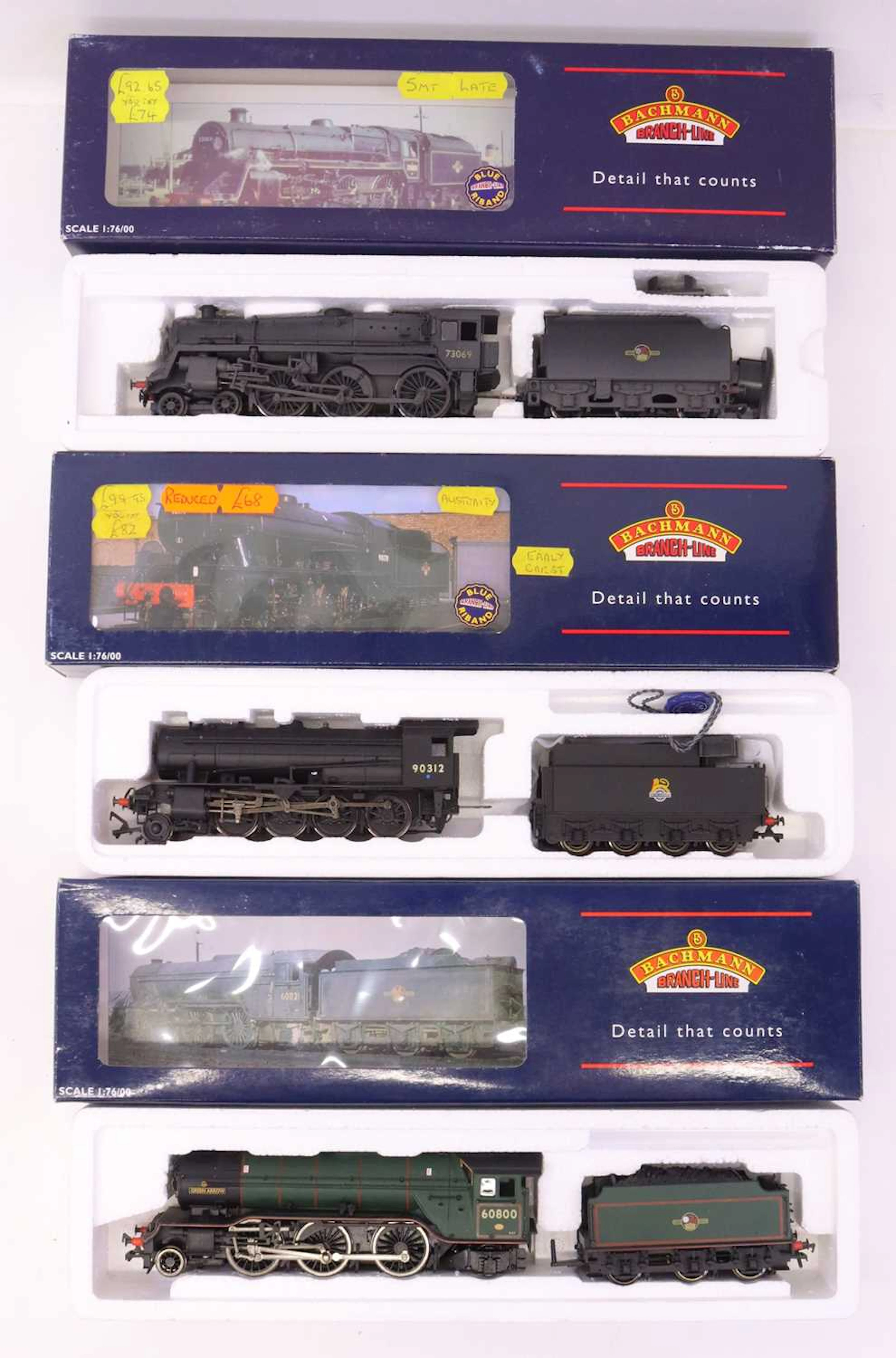 Lot 424 - Three Bachmann 00 gauge locos to include a