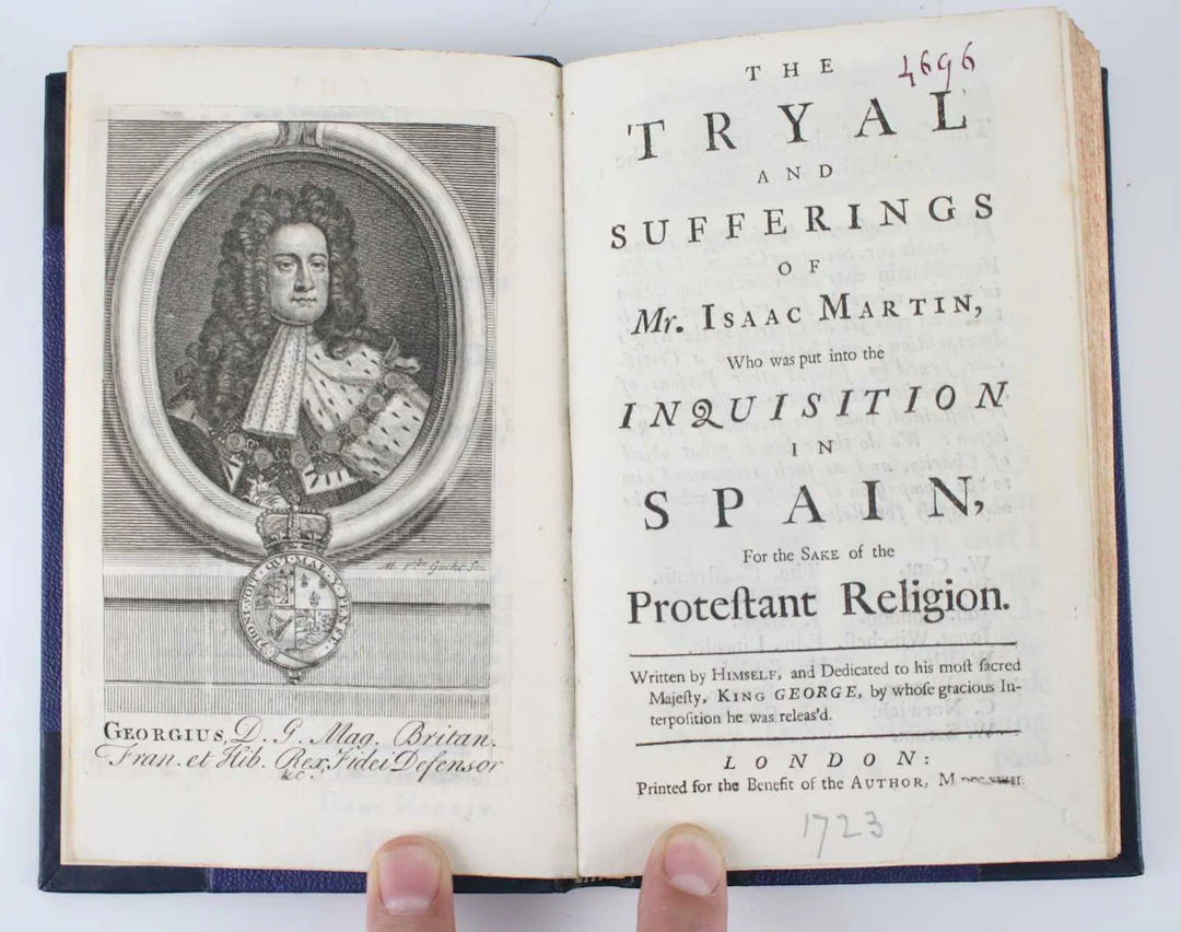 Lot 57 - Martin, Isaac. The Tryal and Sufferings of Mr.