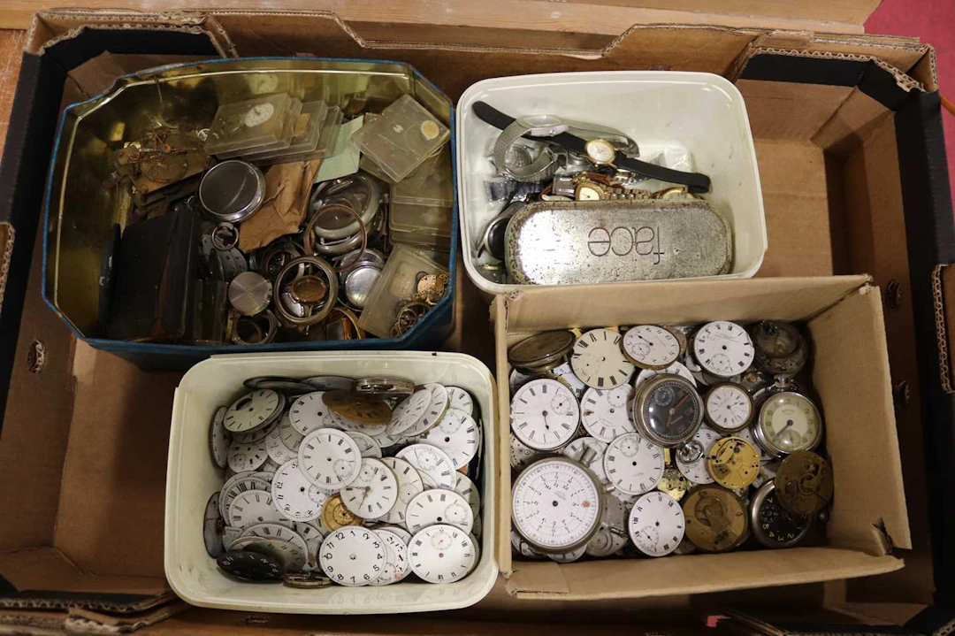 Lot 314 - A collection of wristwatch and pocket watch