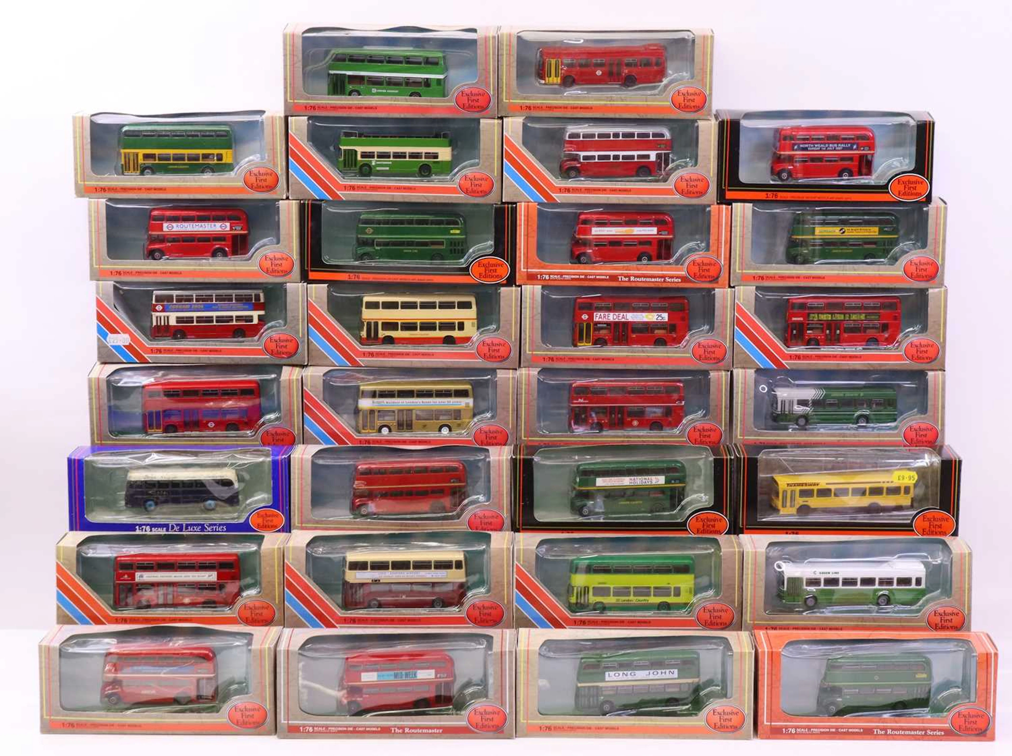 Lot 430 - EFe 1:76 scale group of thirty public