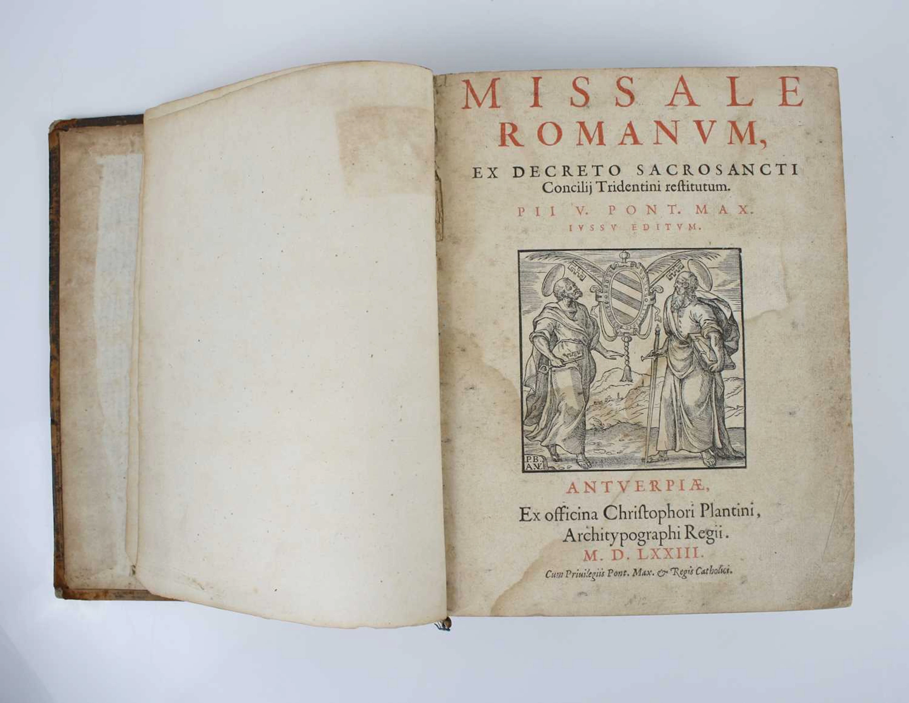 RELIGIOUS; Pope Pius V; Missale Romanum ex decreto
