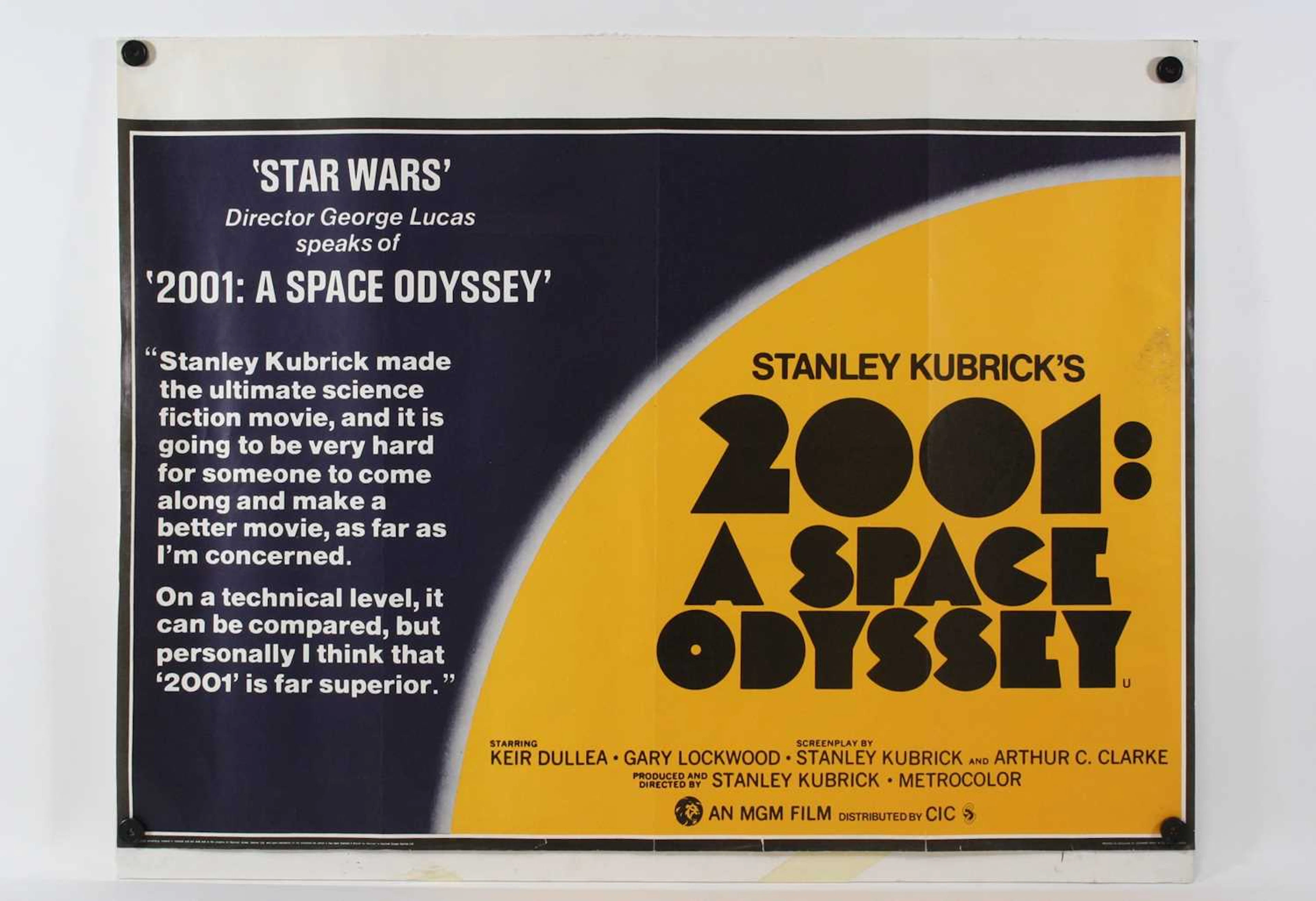 Lot 1041 - 2001 A Space Odyssey, 1978 re-release, UK