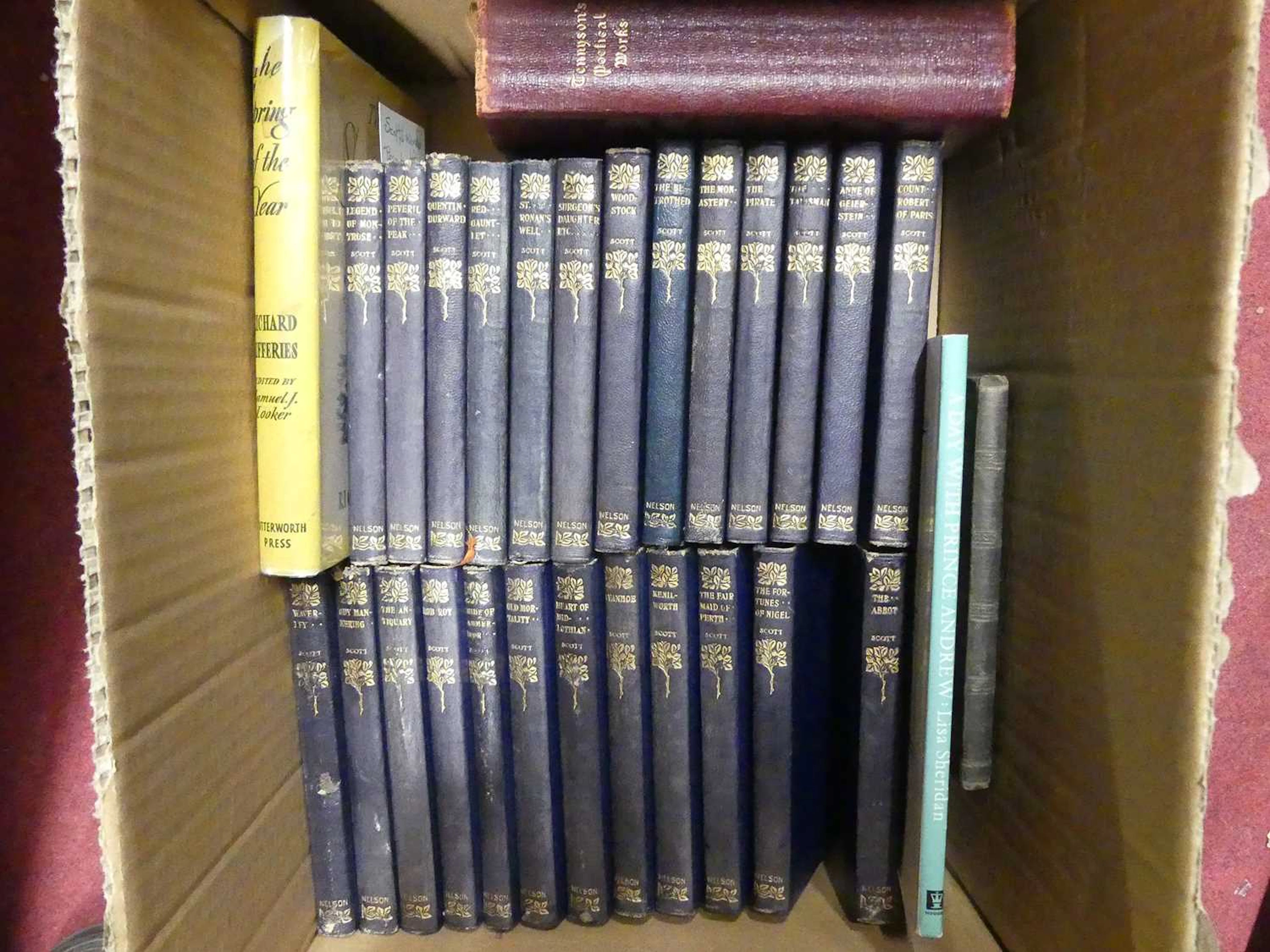 Lot 201 - Scott, Sir Walter: twenty-five volumes to