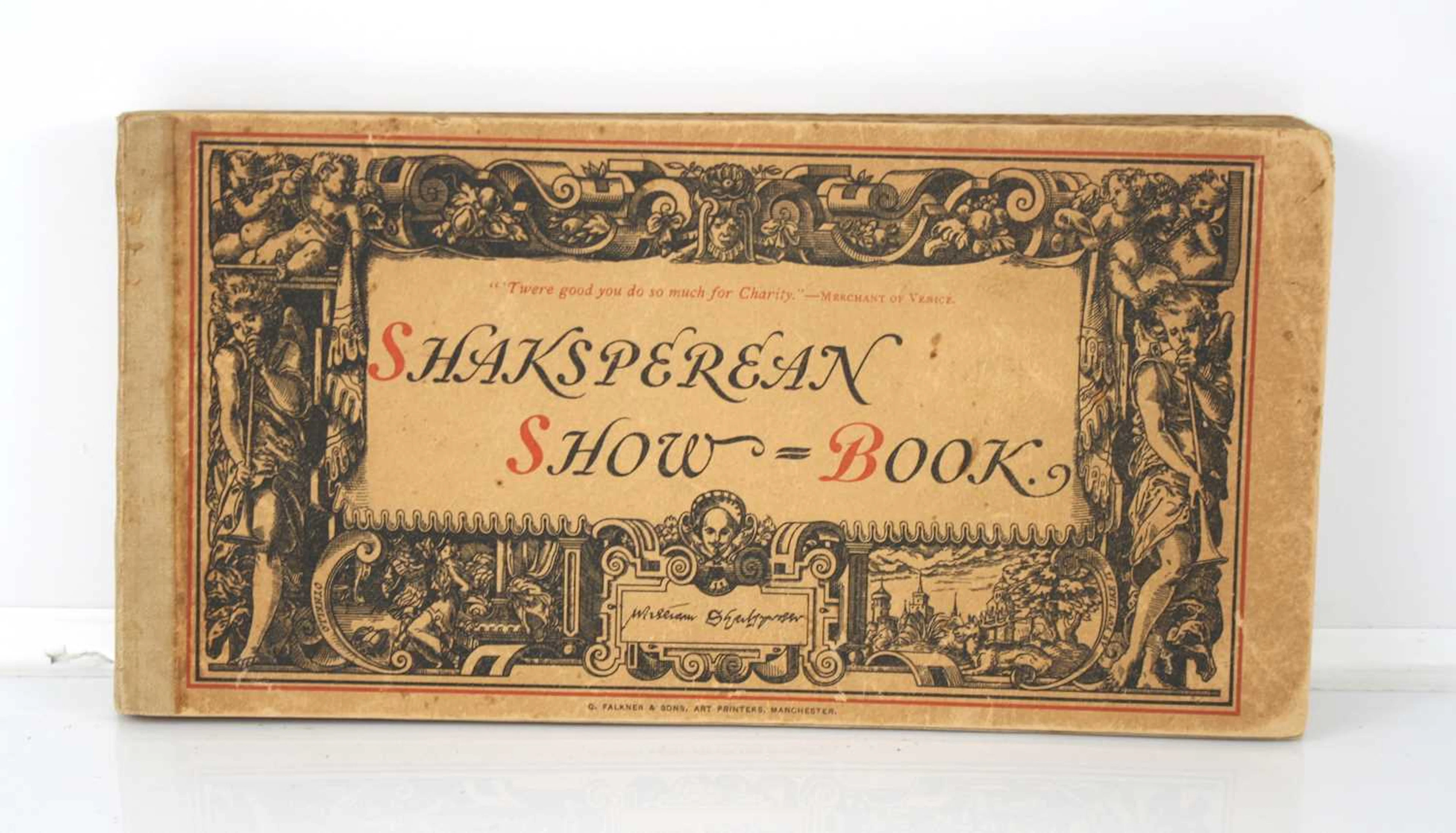 Lot 273 - Shakespearean Show-Book charity fundraiser
