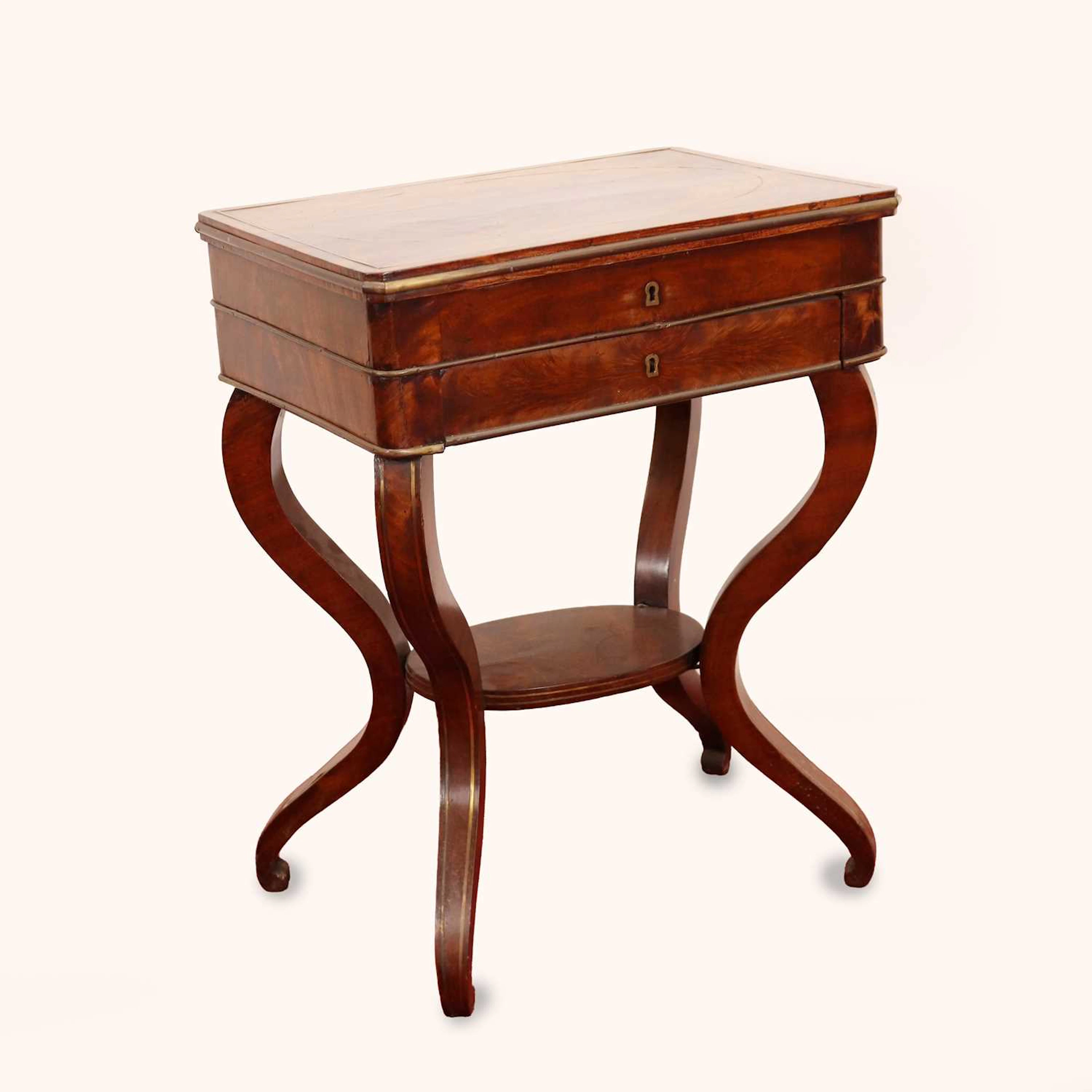 Lot 261 - An early 19th century continental mahogany