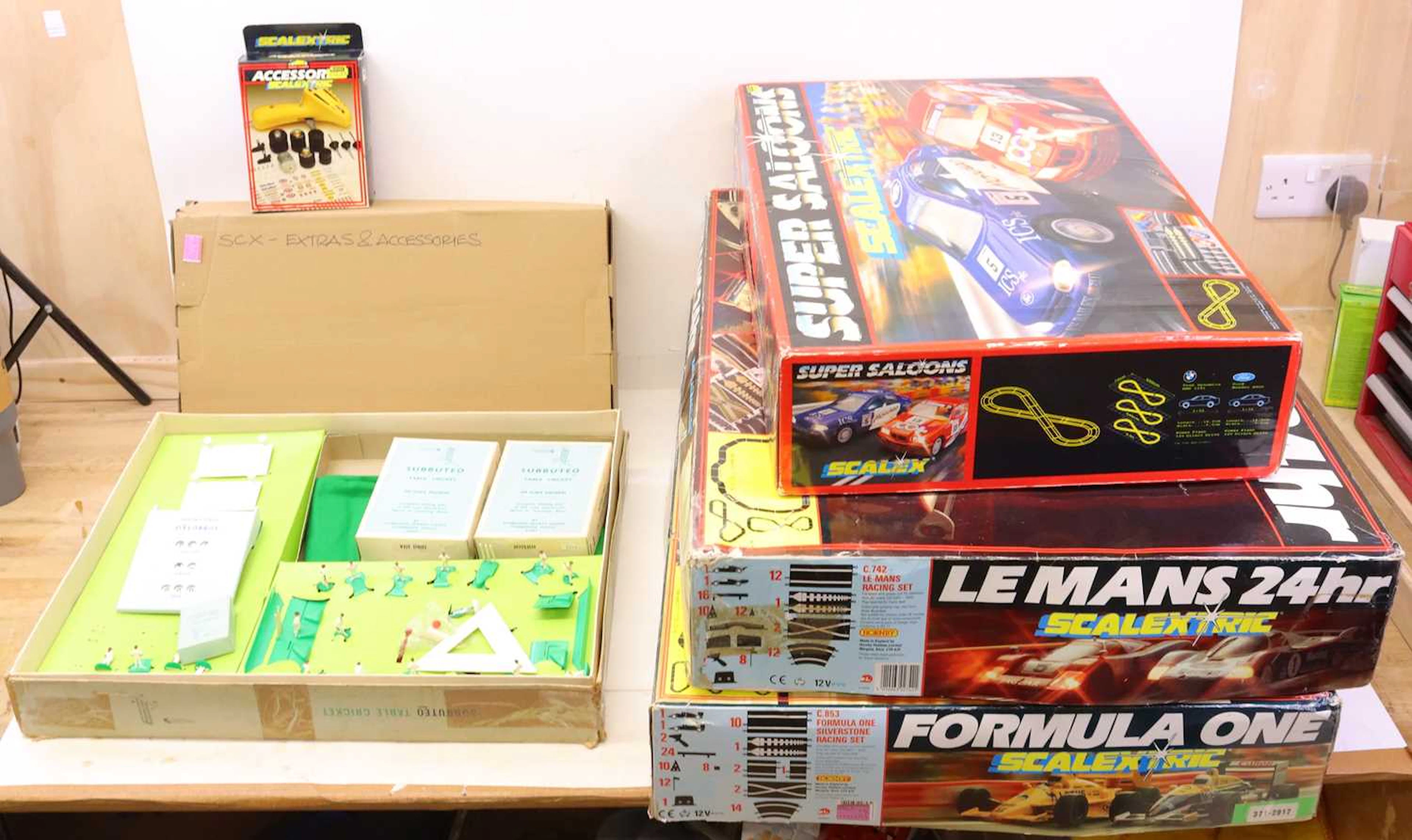 Lot 233 - Scalextric collection of various sets