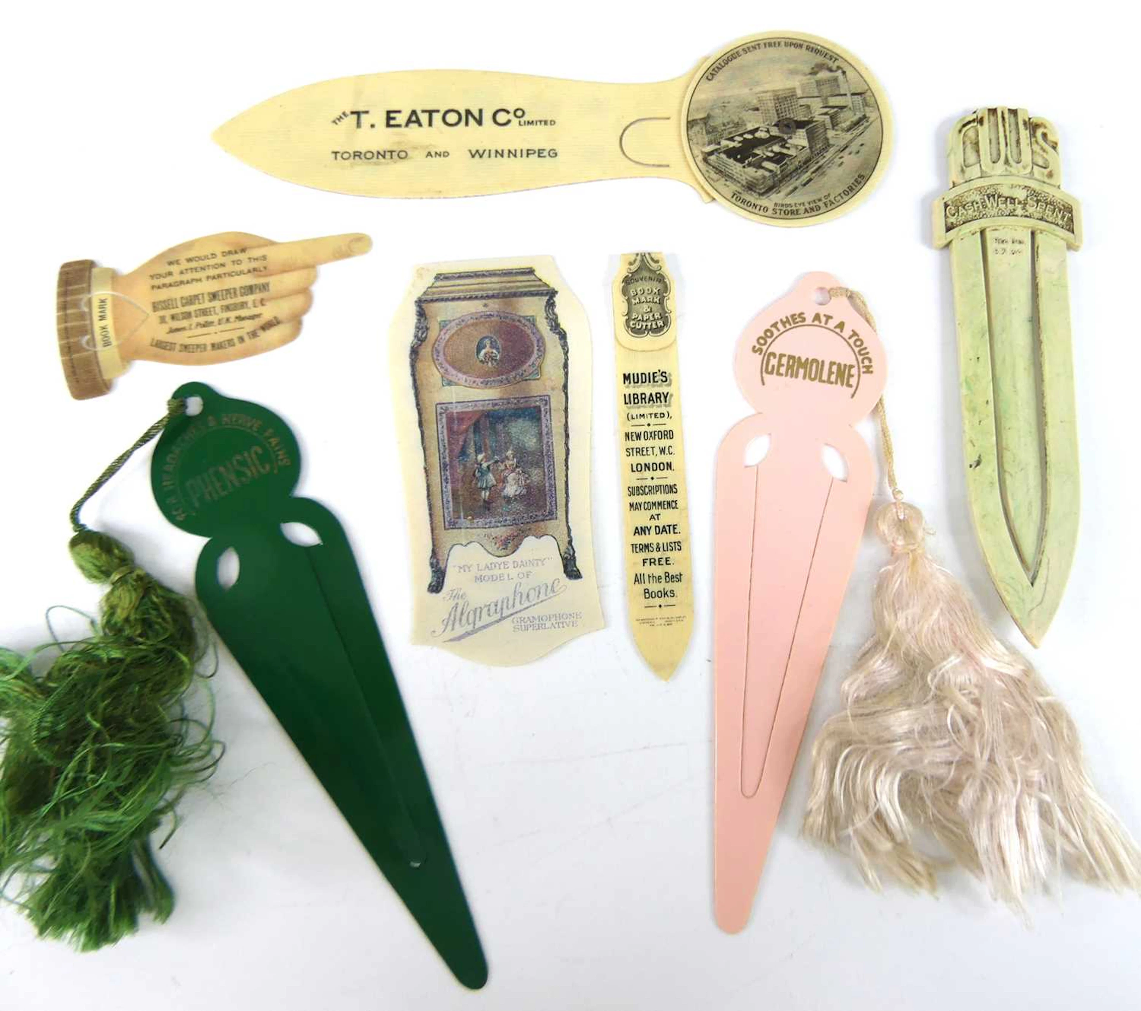 A collection of early 20th century celluloid