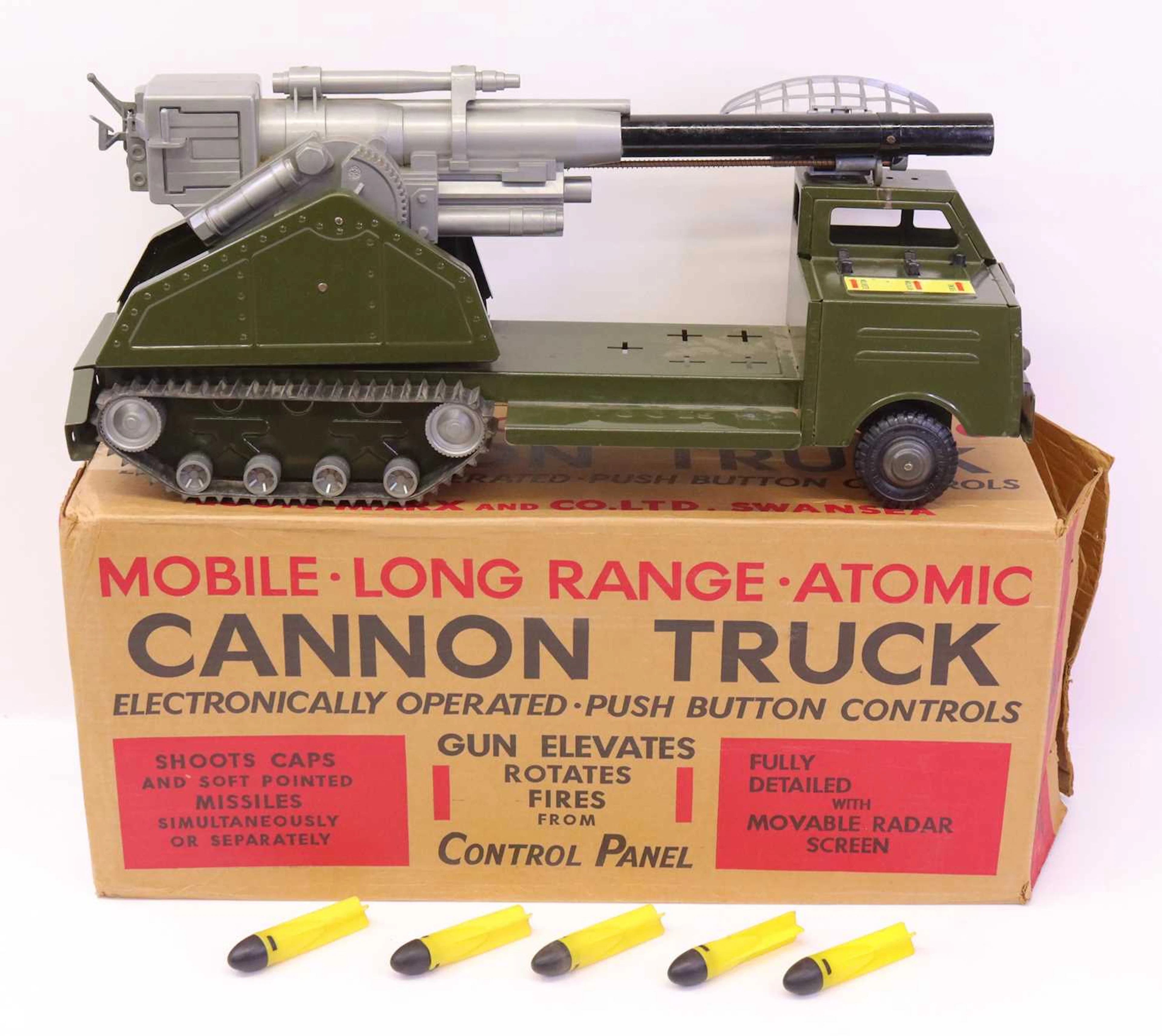Lot 441 - British Marx Electronicaly Operated Moblie