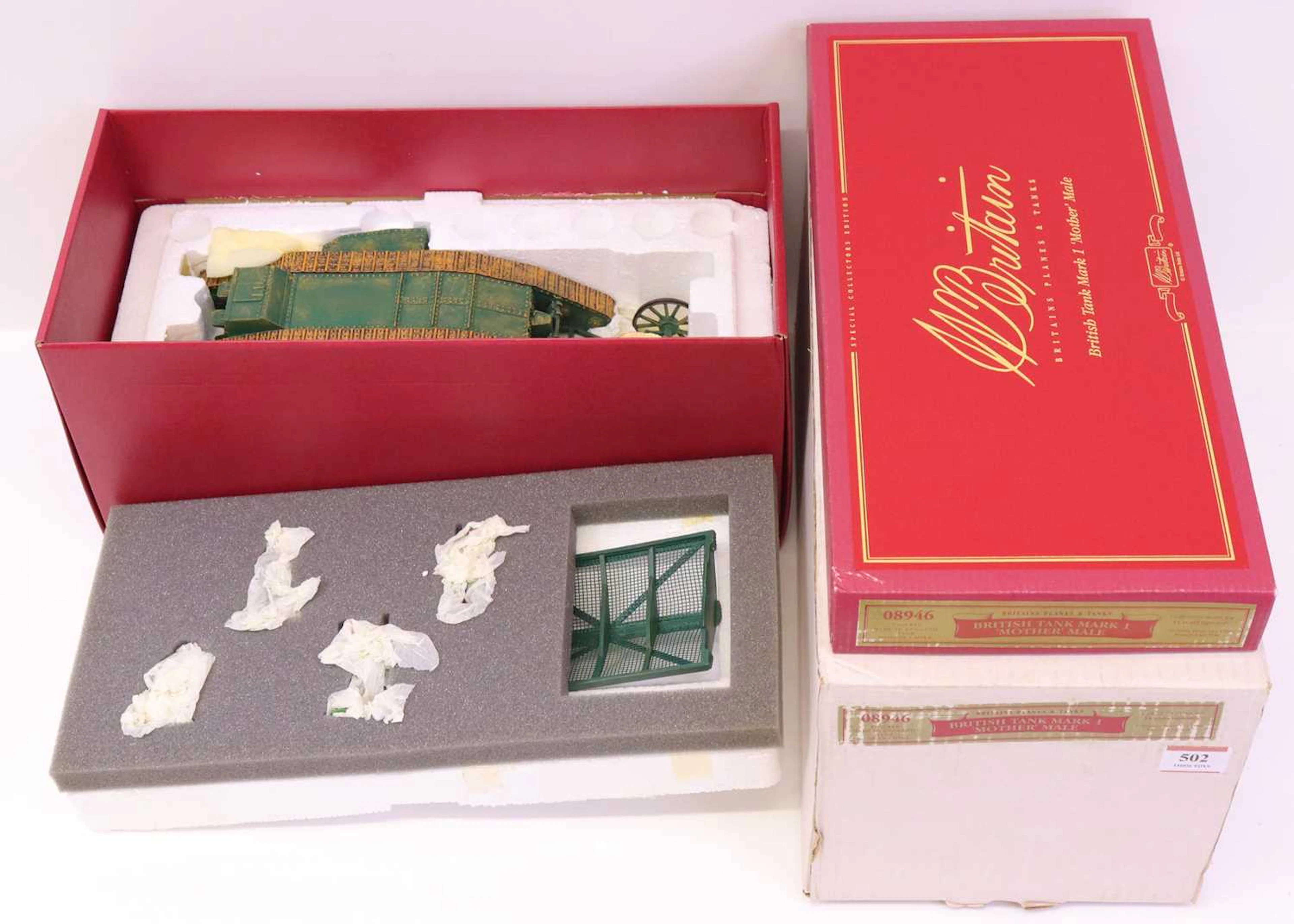 Lot 502 - Britains Planes & Tanks series No. 08946
