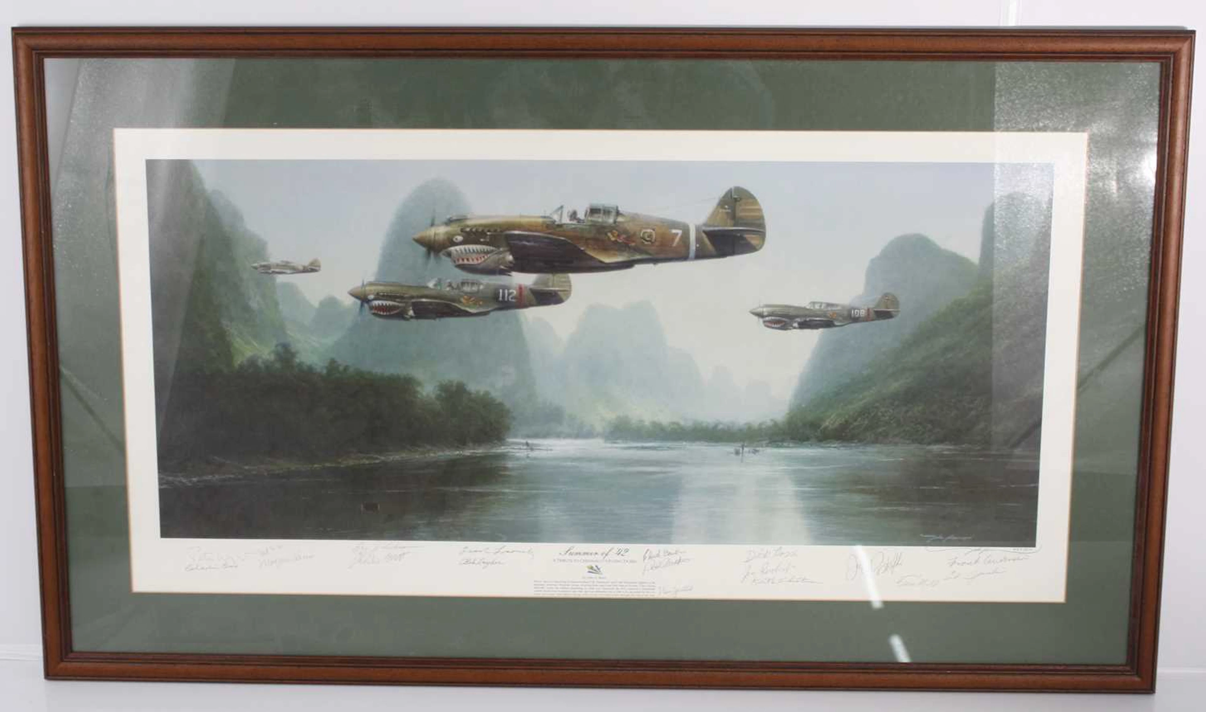 Lot 1114 - John D. Shaw (b.1961) Summer of '42 A