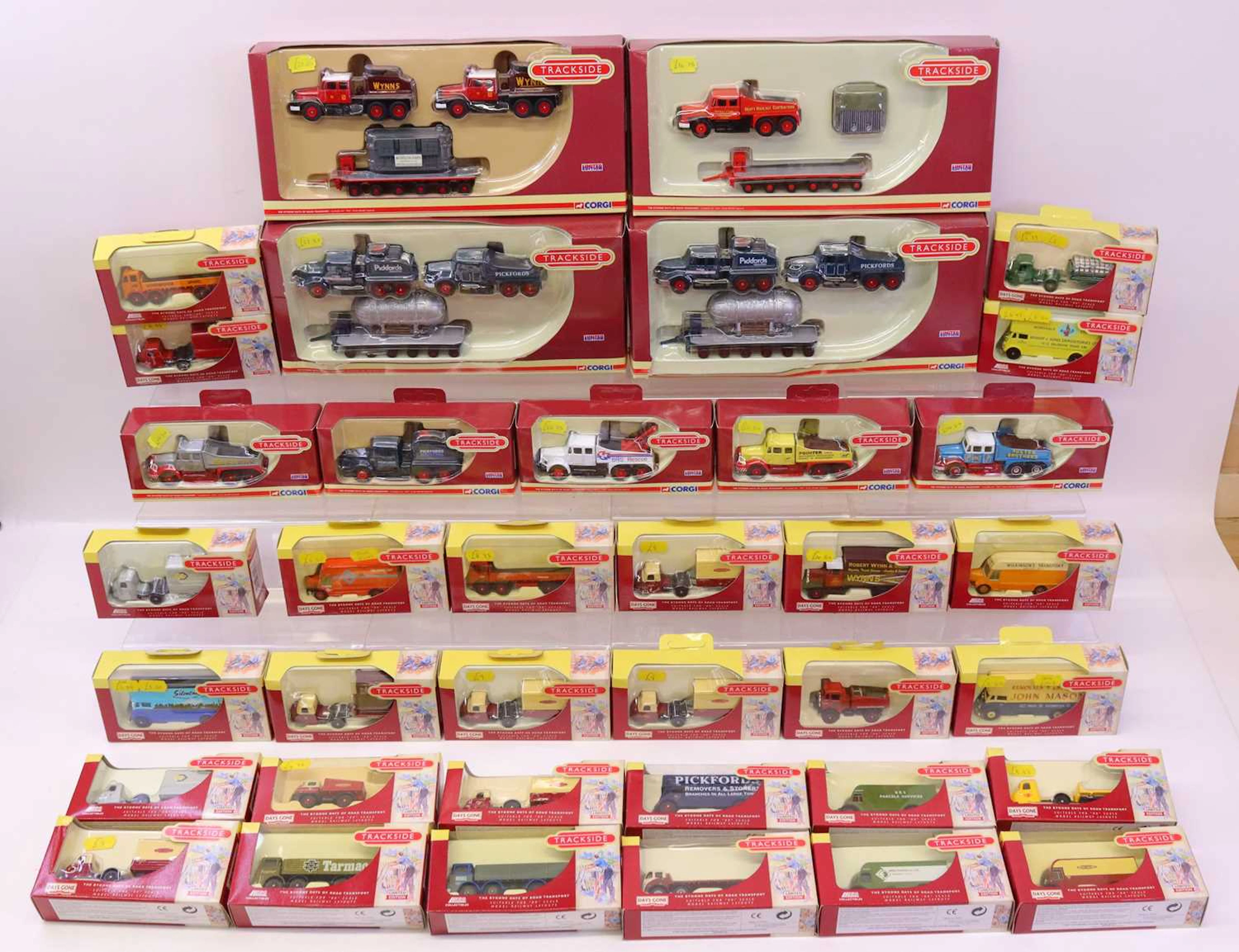 Lot 253 - Approximately 40 boxed Corgi Trackside