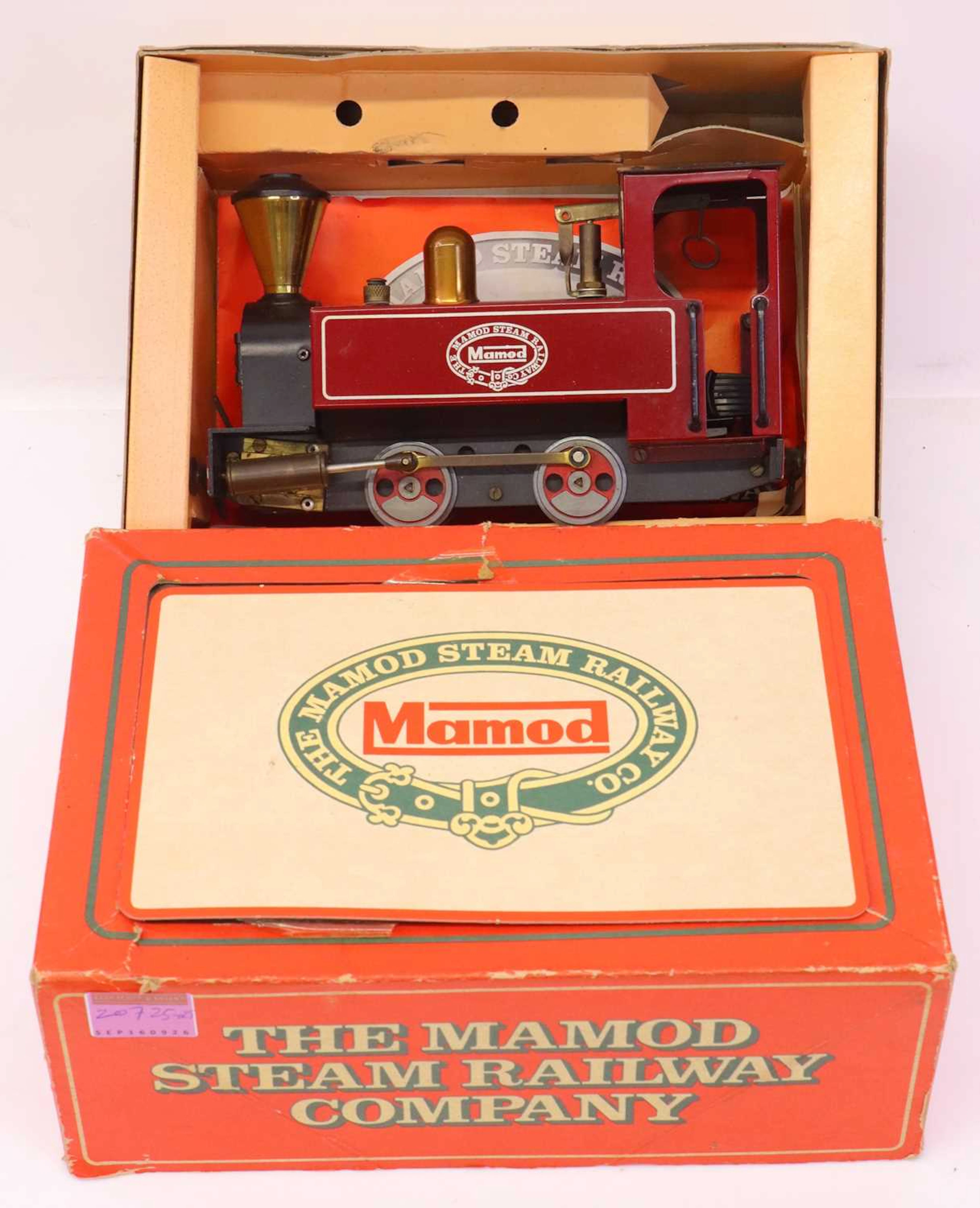 Lot 315 - Mamod live steam G gauge 32mm scale SL3 loco