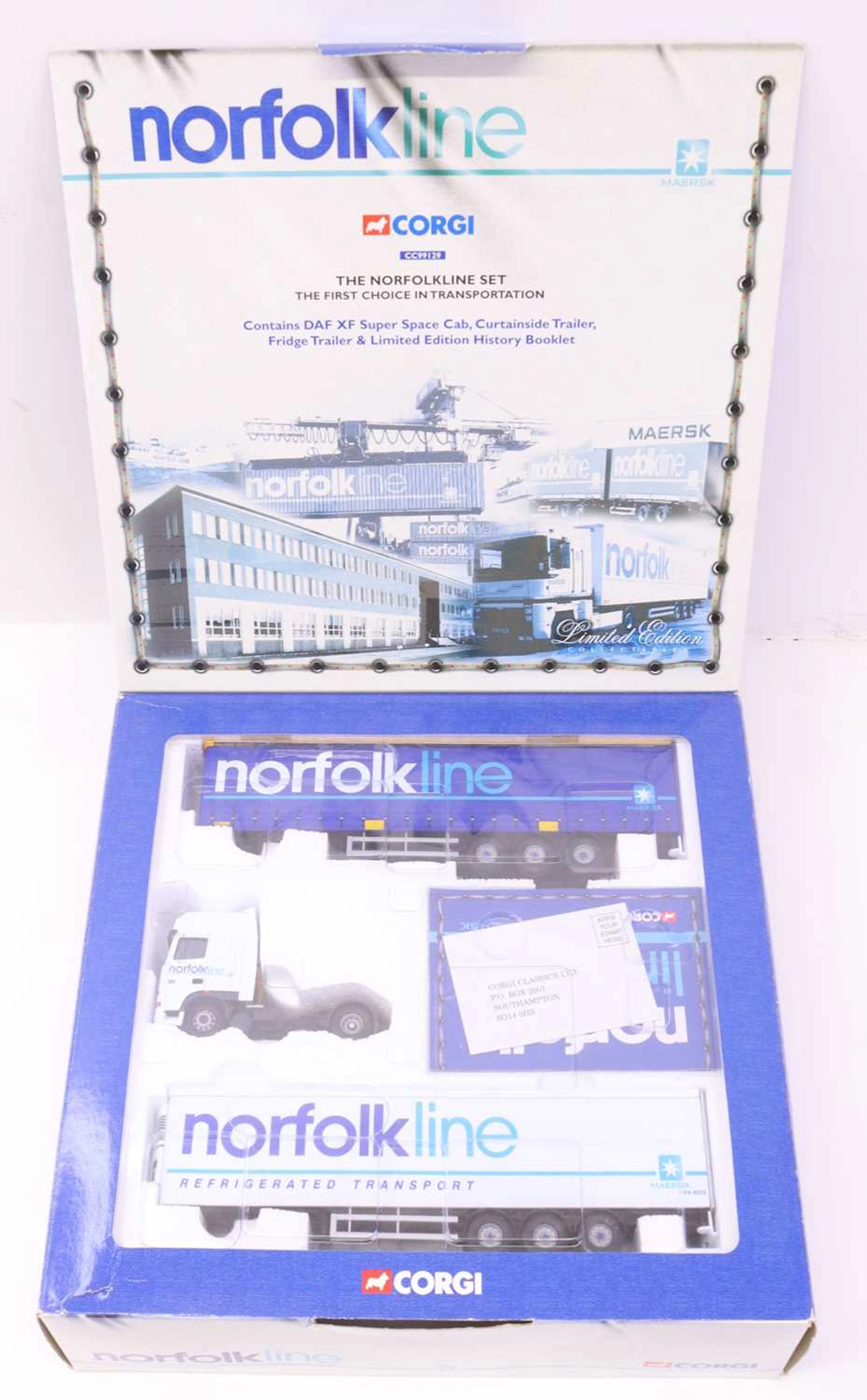 Lot 366 - Corgi Toys CC99129 Norfolk Line Maersk 1:50
