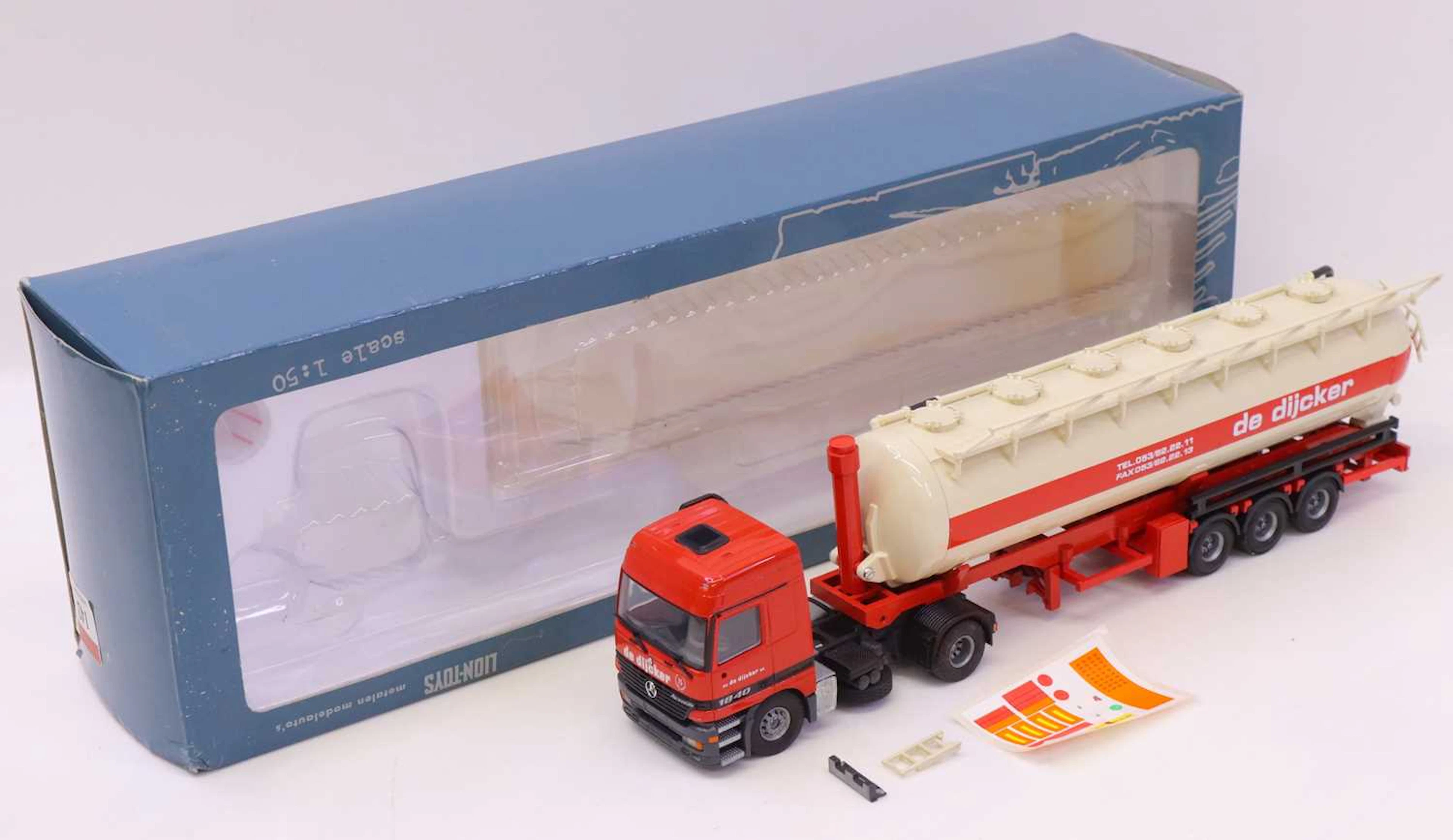 Lot 142 - Lion Toys 1:50 scale supplied Search Impex