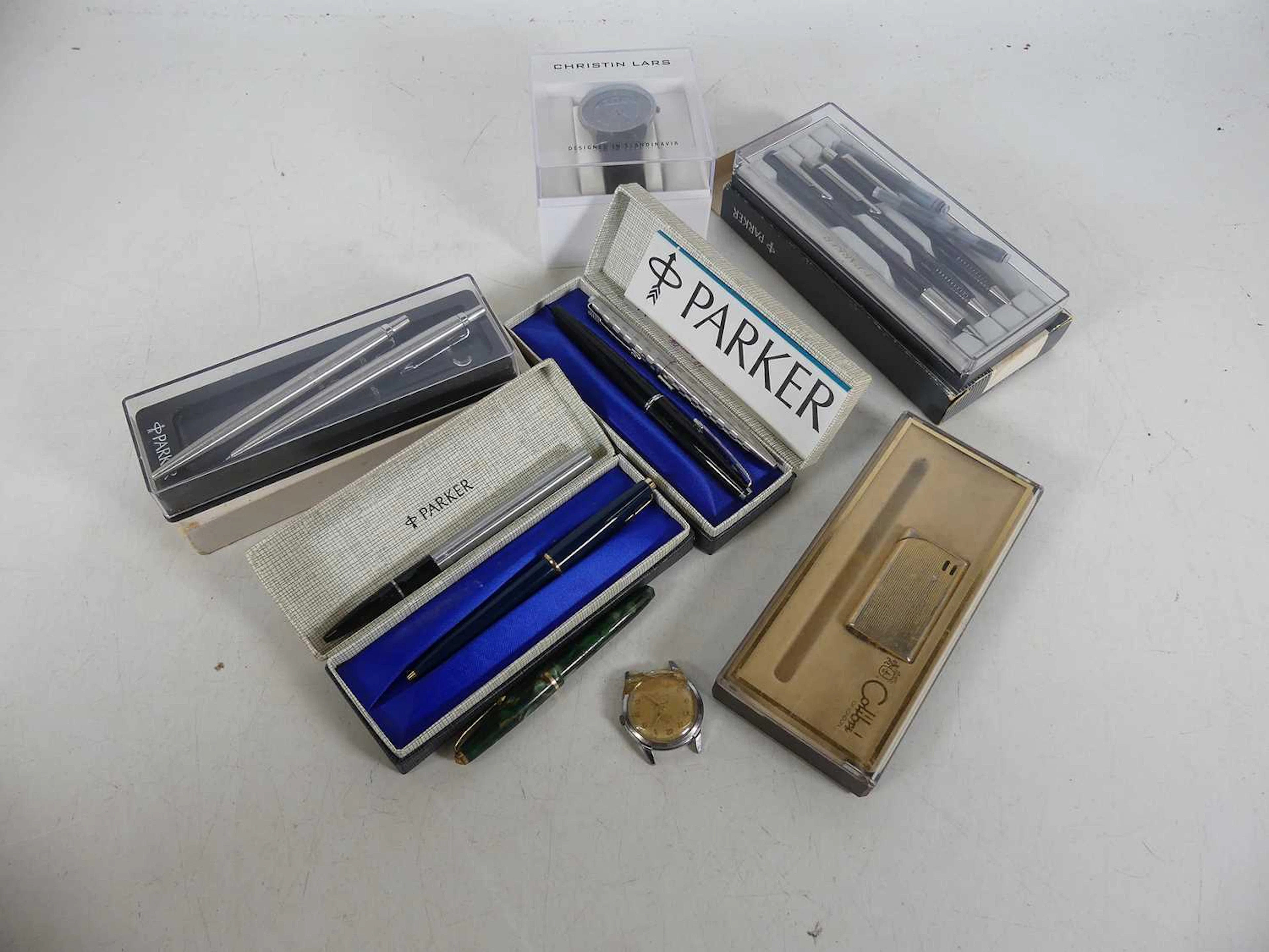 Lot 308 - A collection of Parker and other ballpoint