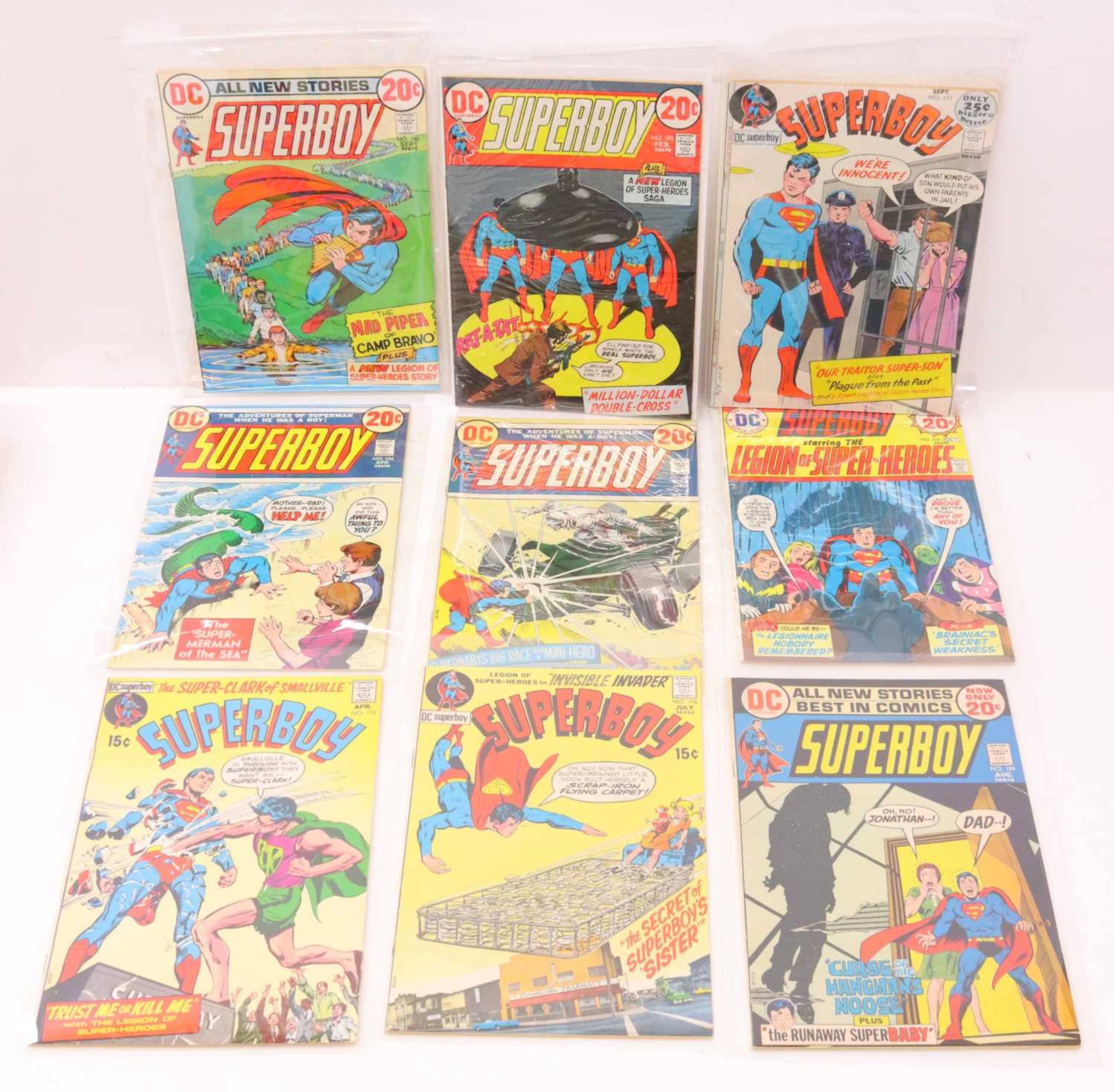 Lot 288 - Superboy DC collection of Silver Age comics