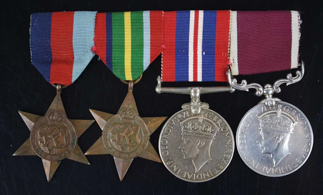 Lot 1169 - An Indian Army group of four medals to
