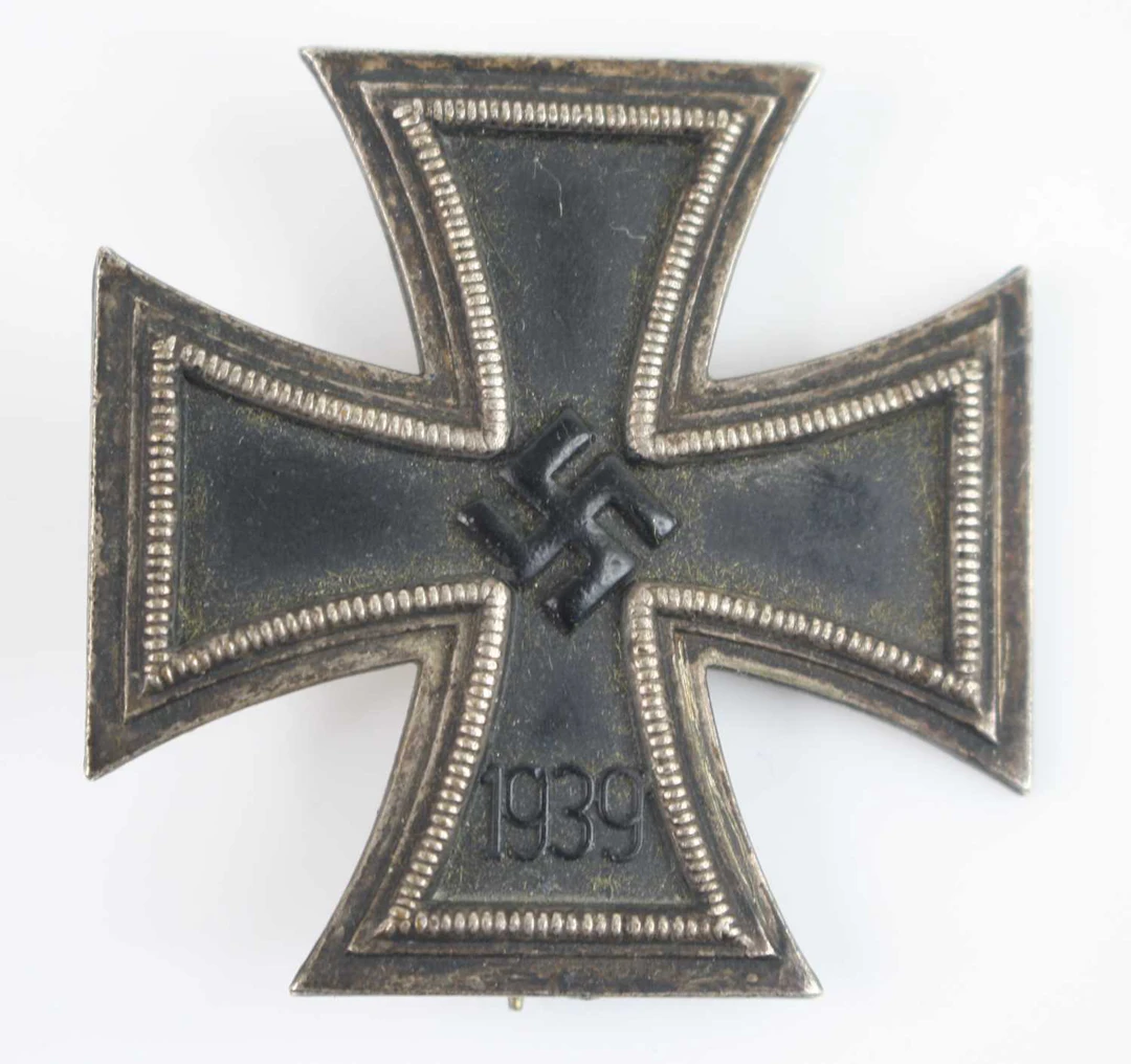 Lot 1261 - A German Iron Cross 1st Class, the pin back