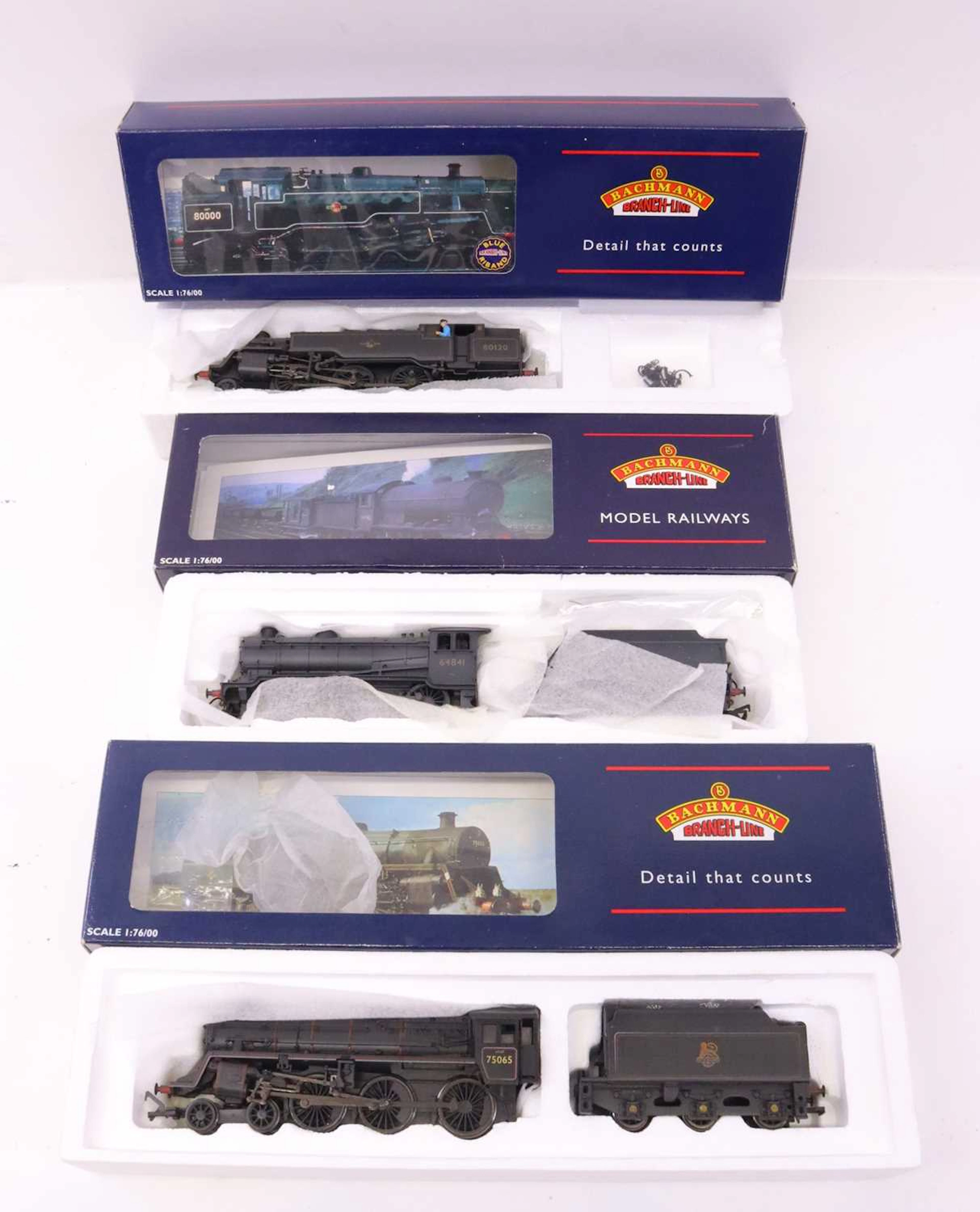Lot 406 - Three Bachmann 00 gauge locos to include a