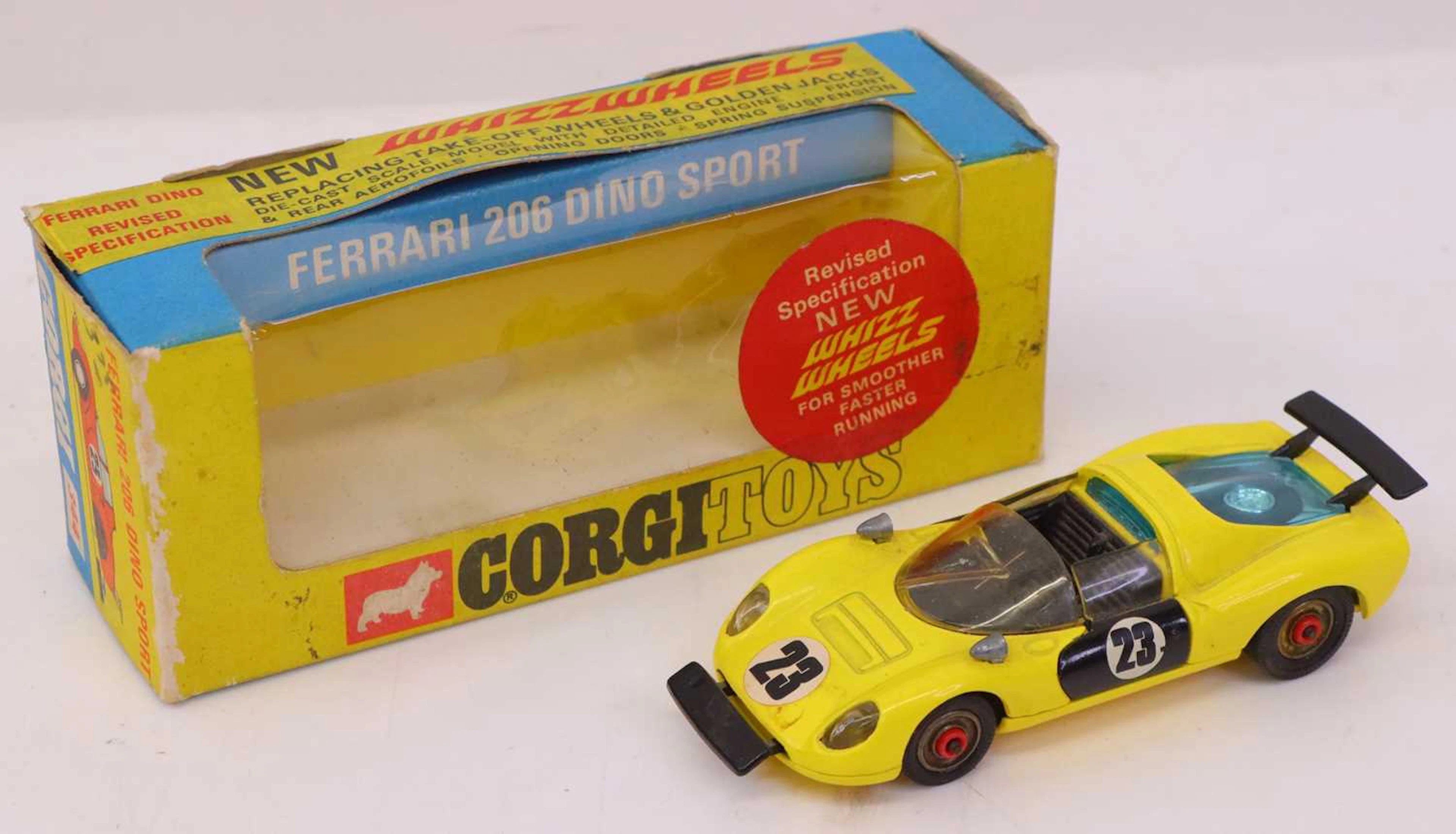Lot 31 - Corgi Toys No. 344 Ferrari 206 Dino Sport