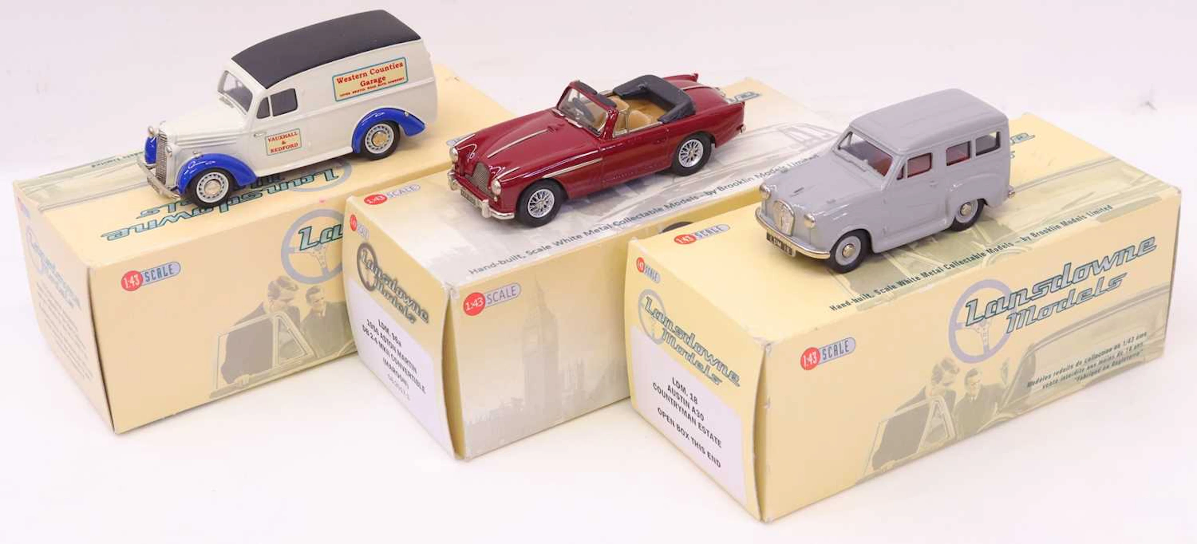 Lot 483 - Lansdowne Models 1/43rd scale white metal