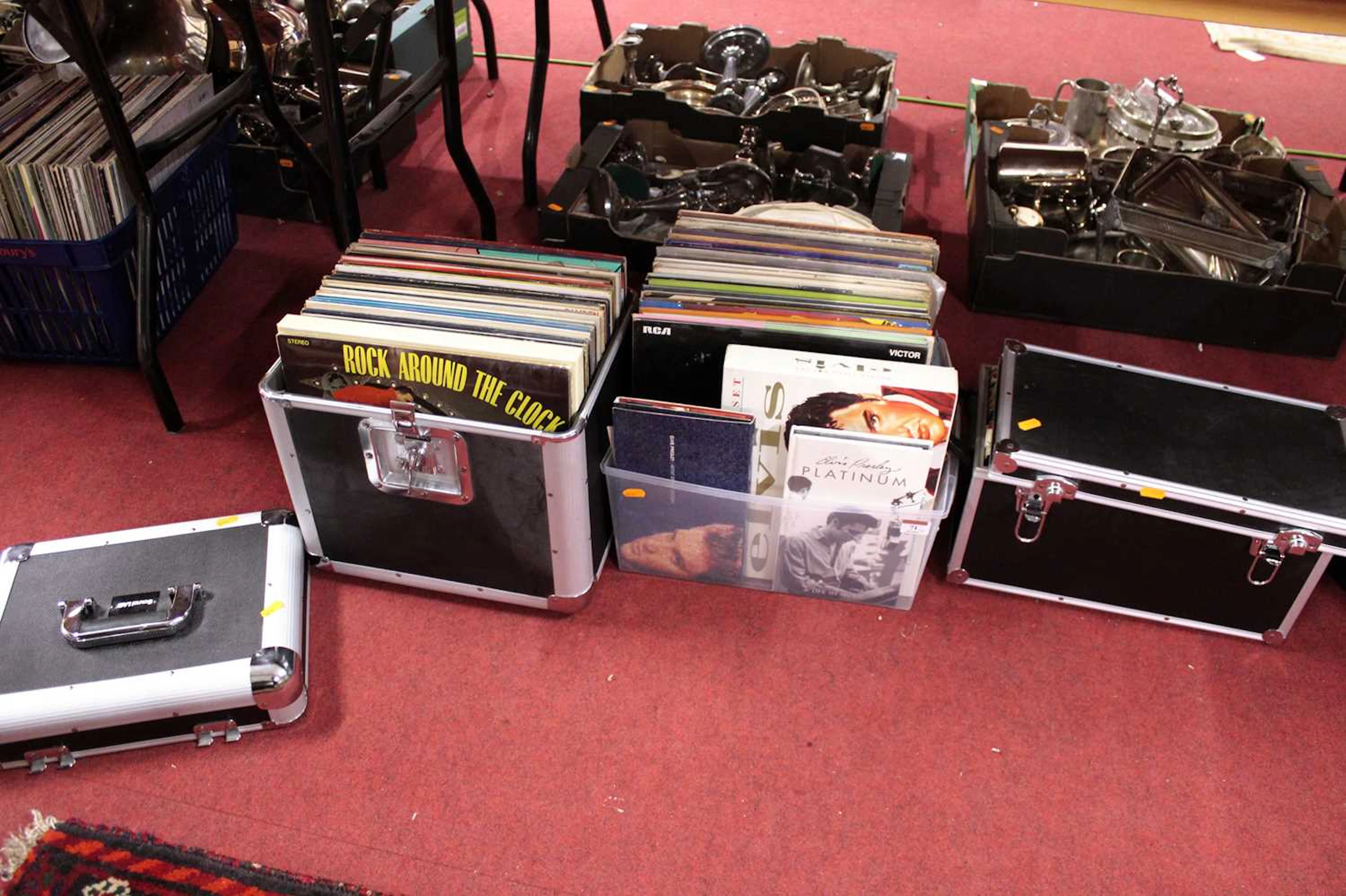 Lot 71 - A collection of vinyl records to include