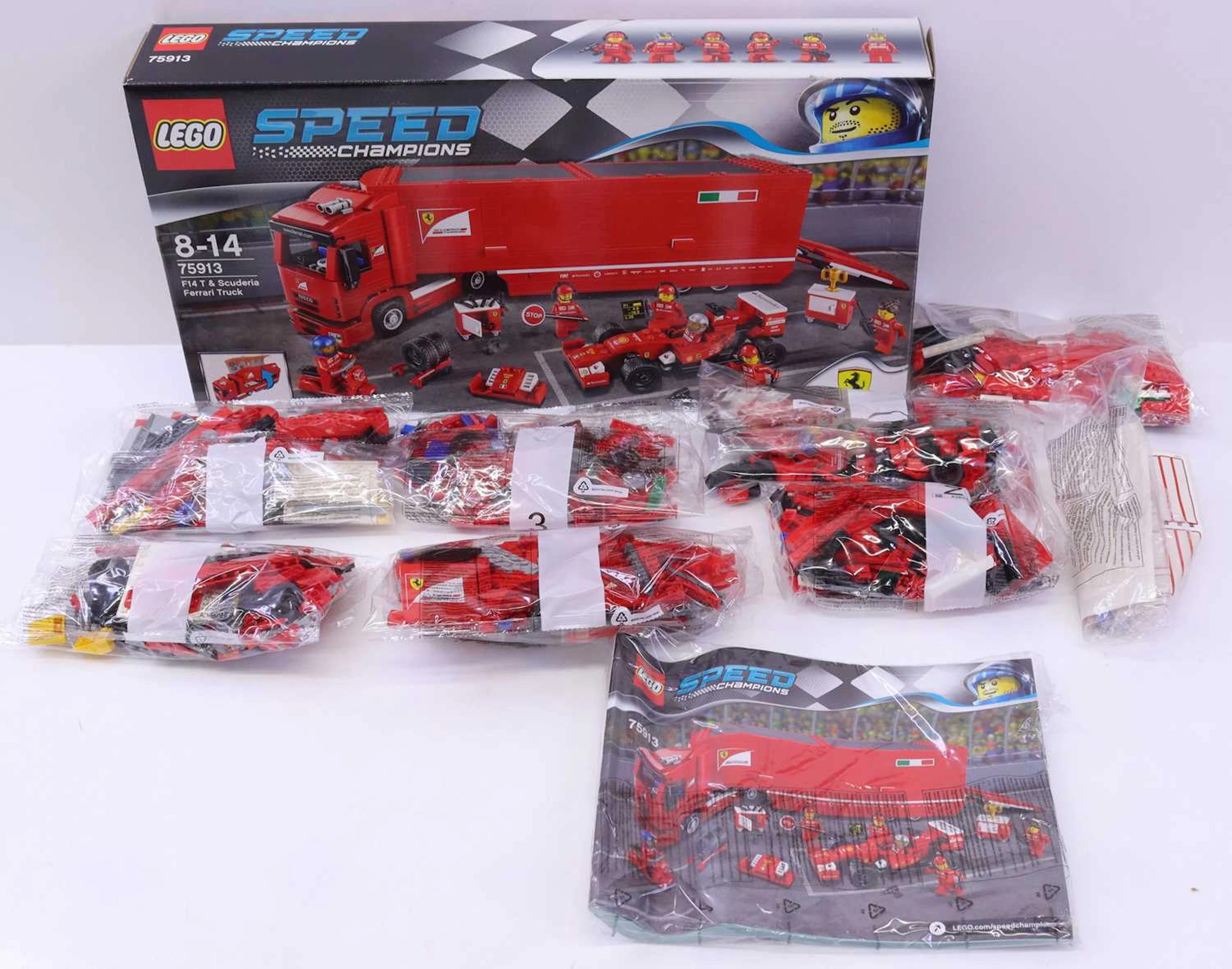 Lot 42 - Lego Speed Champions No. 75913 F14 T &