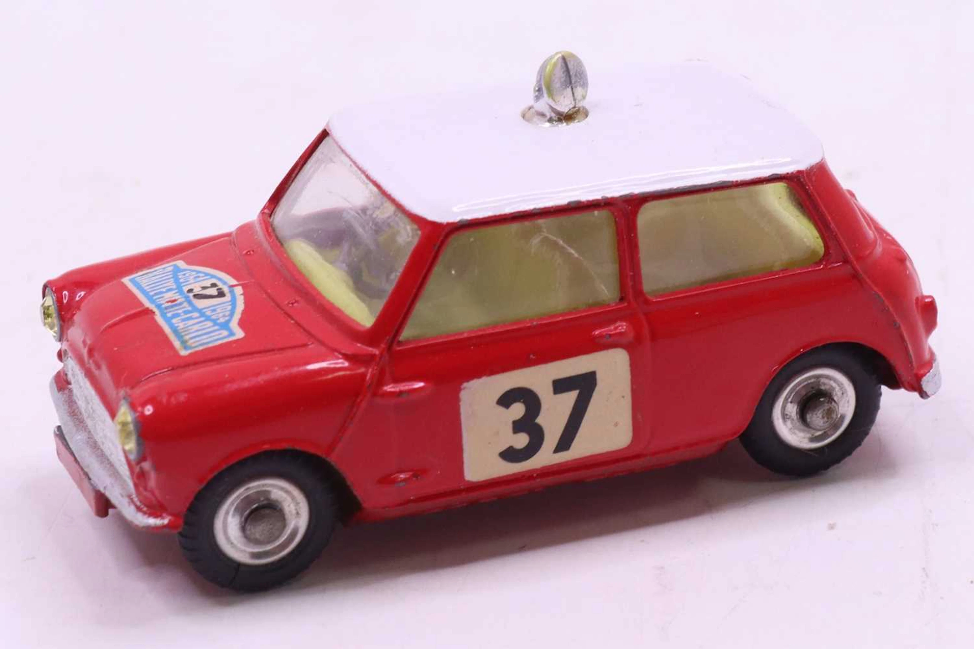 Lot 1270 - Corgi Toys No.317 BMC Mini Cooper with red