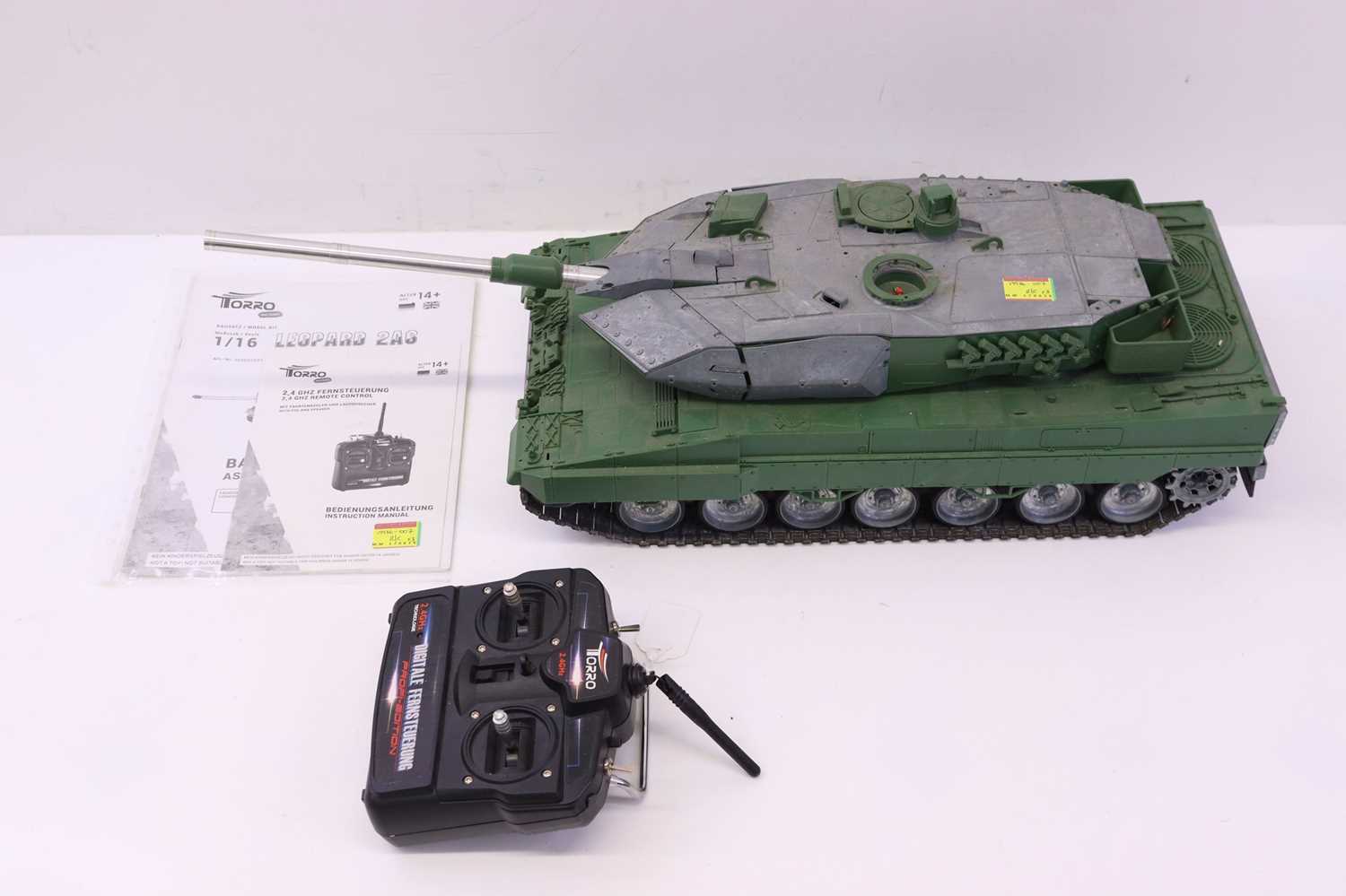Lot 6 - Torro 1/16th scale kit built radio-controlled
