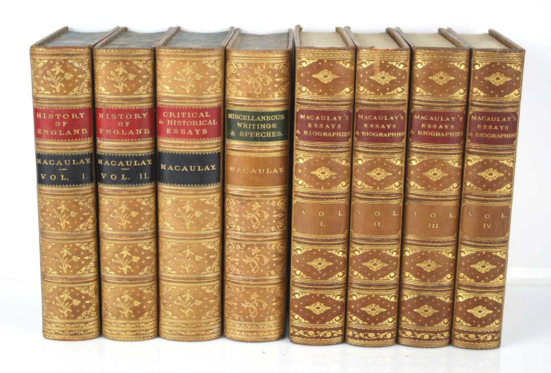 Lot 270 - Macauley, Lord Thomas Babington; Essays and