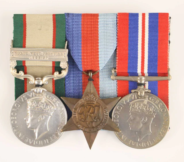 Lot 1266 - An Indian Army Casualty group of three
