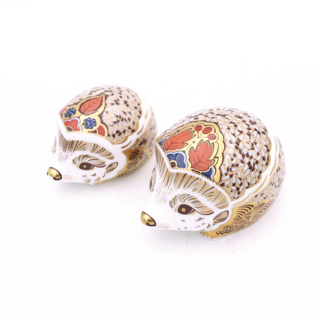 Lot 86 - A Royal Crown Derby porcelain paperweight