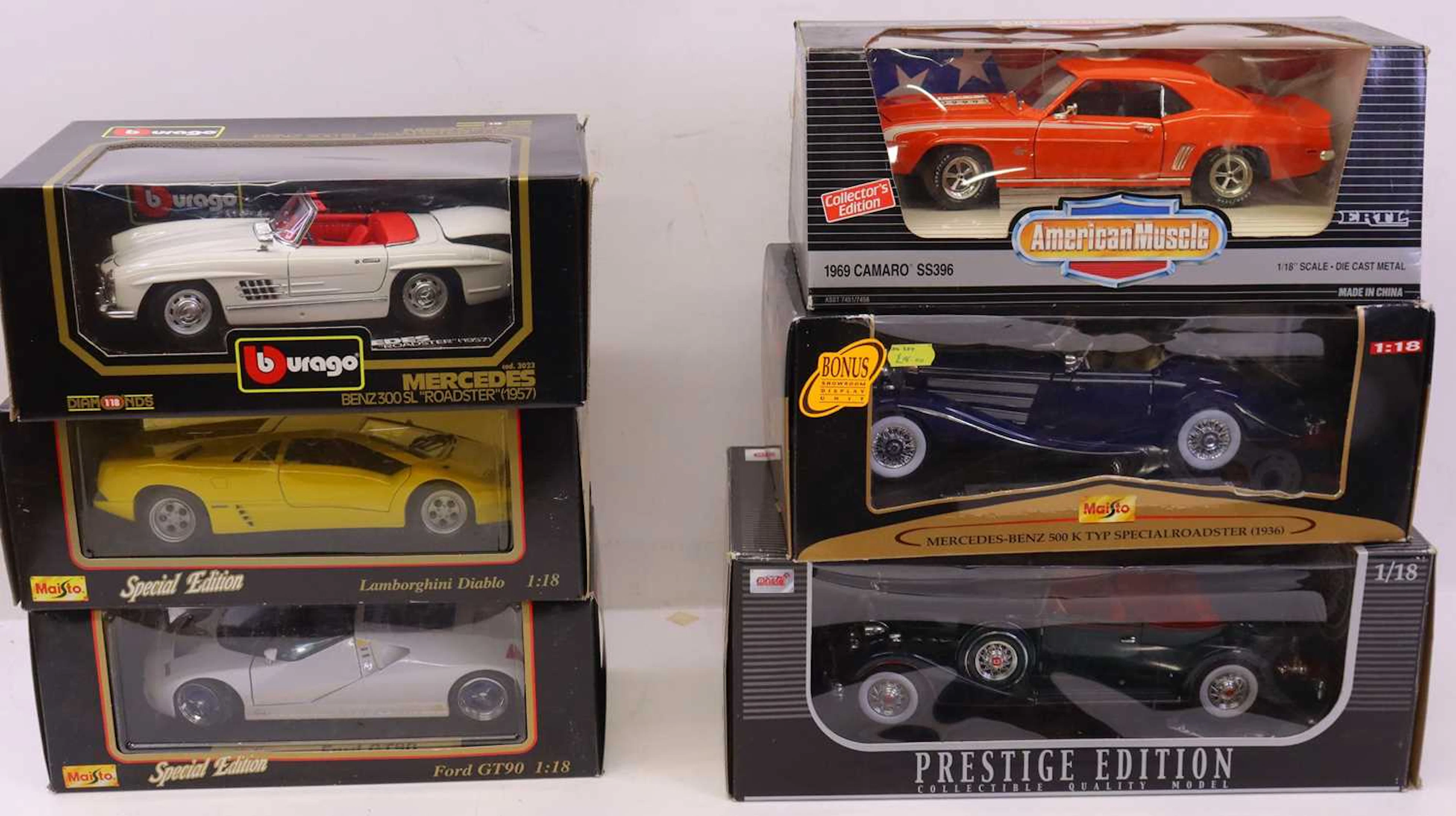 Lot 161 - Burago, Maisto and other 1/18 scale a