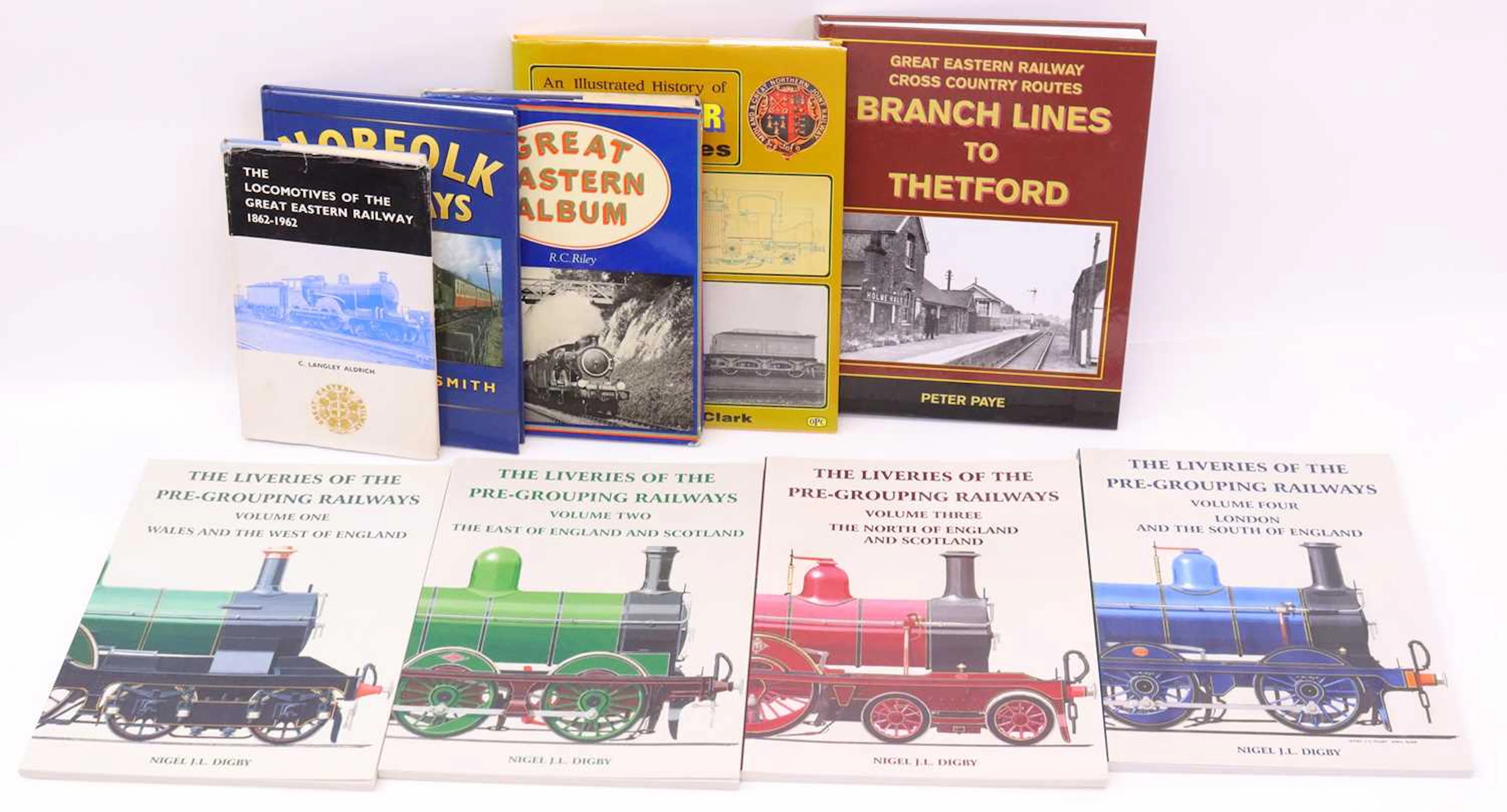 Lot 336 - Local railway books to include Peter Paye