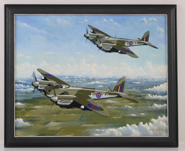 Lot 1027 - T.E. Oben, (20th century), de Havilland