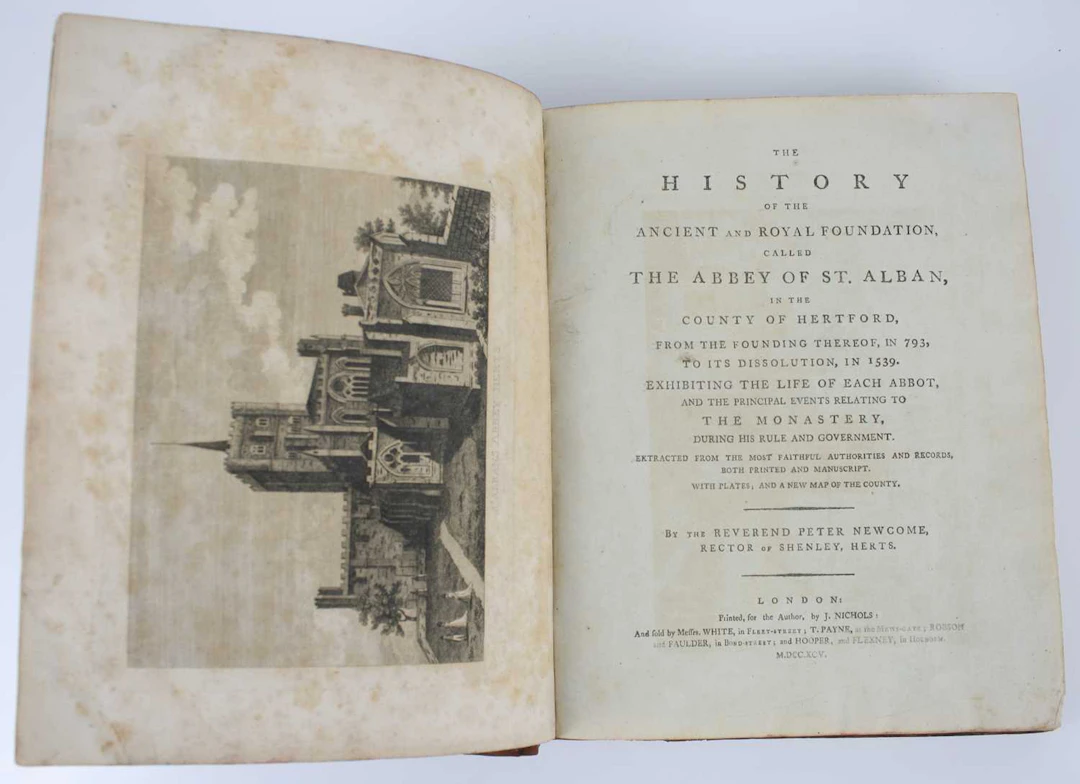 Lot 75 - Newcome, Rev. Peter: The History of the